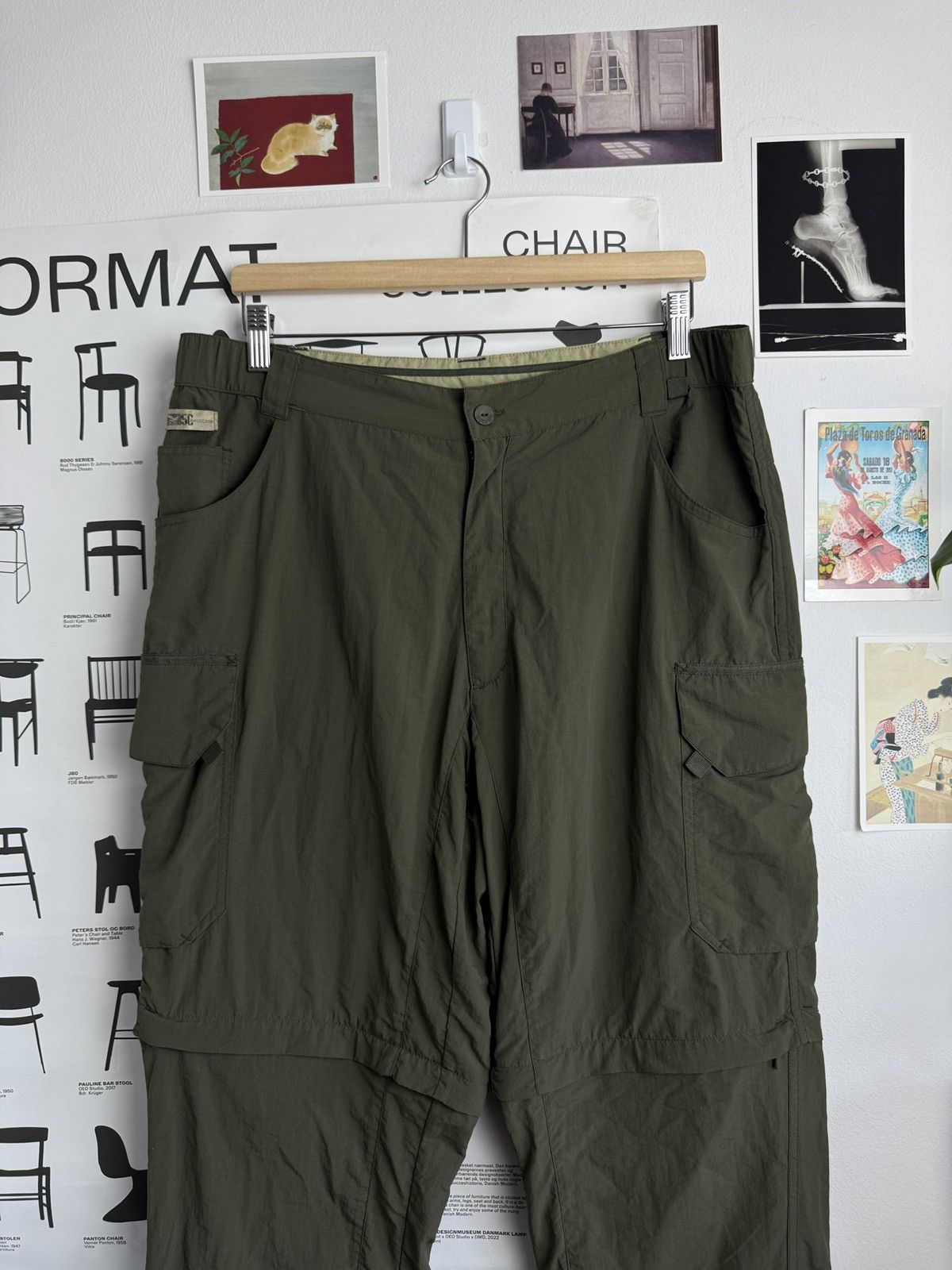 SALEWA Salewa 3in1 khaki trekking parachute pants XL gorpcore skate Size US 36 / EU 52 - 4 Thumbnail