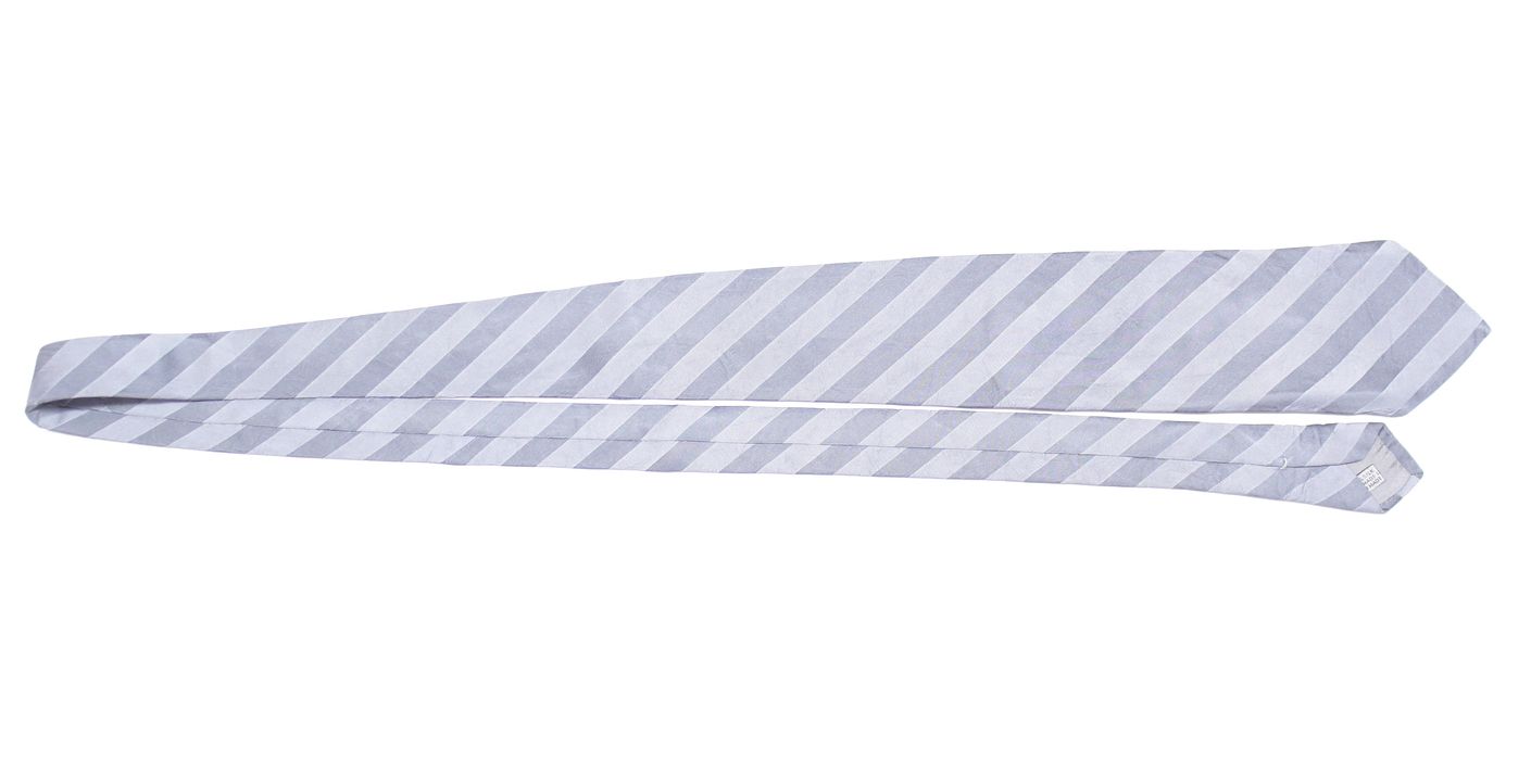 Dior Homme Hedi Slimane Era Striped Silk Tie | Grailed