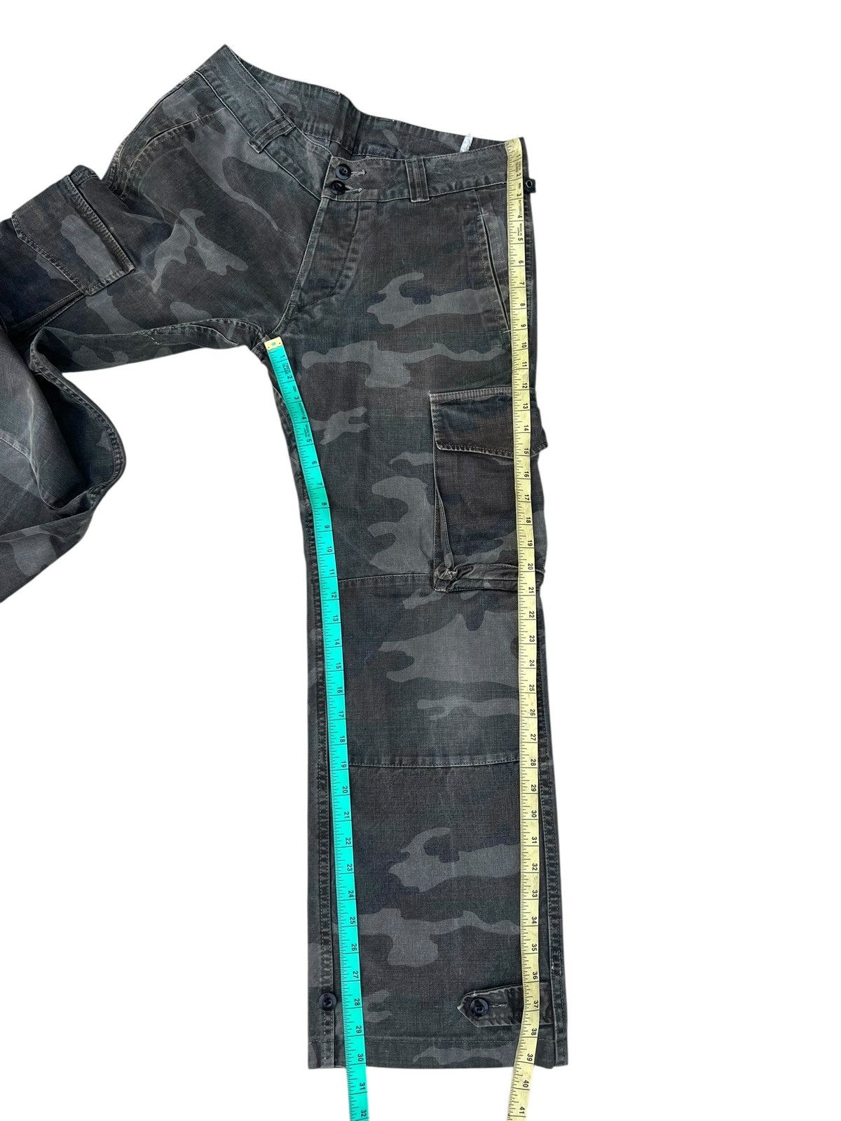 wjk WJK Japan Fade Military Camouflage Cargo Trouser Pant Size US 31 - 6 Thumbnail