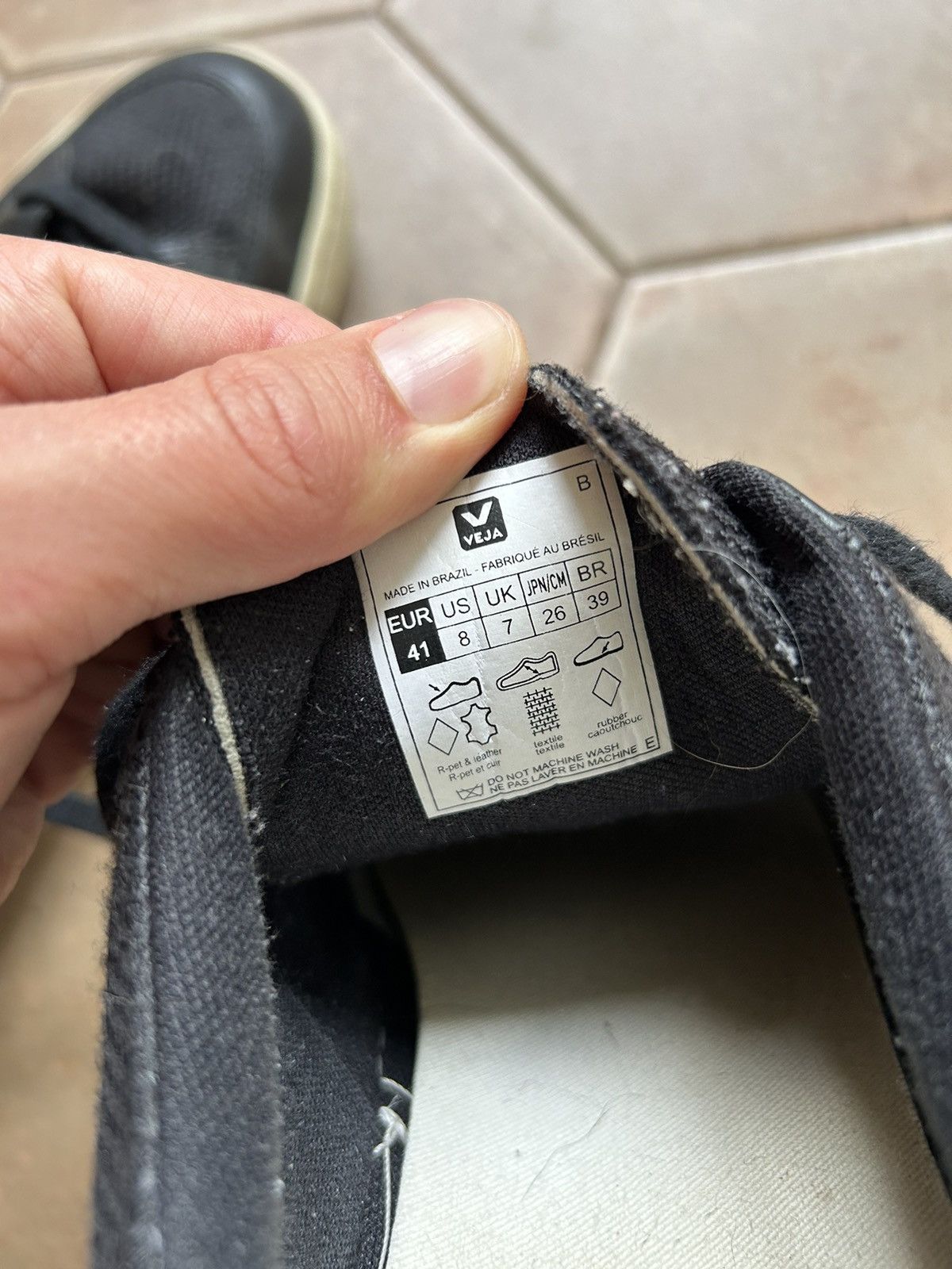 Designer × Veja VEJA leather mens shoes Size US 8 / EU 41 - 6 Thumbnail
