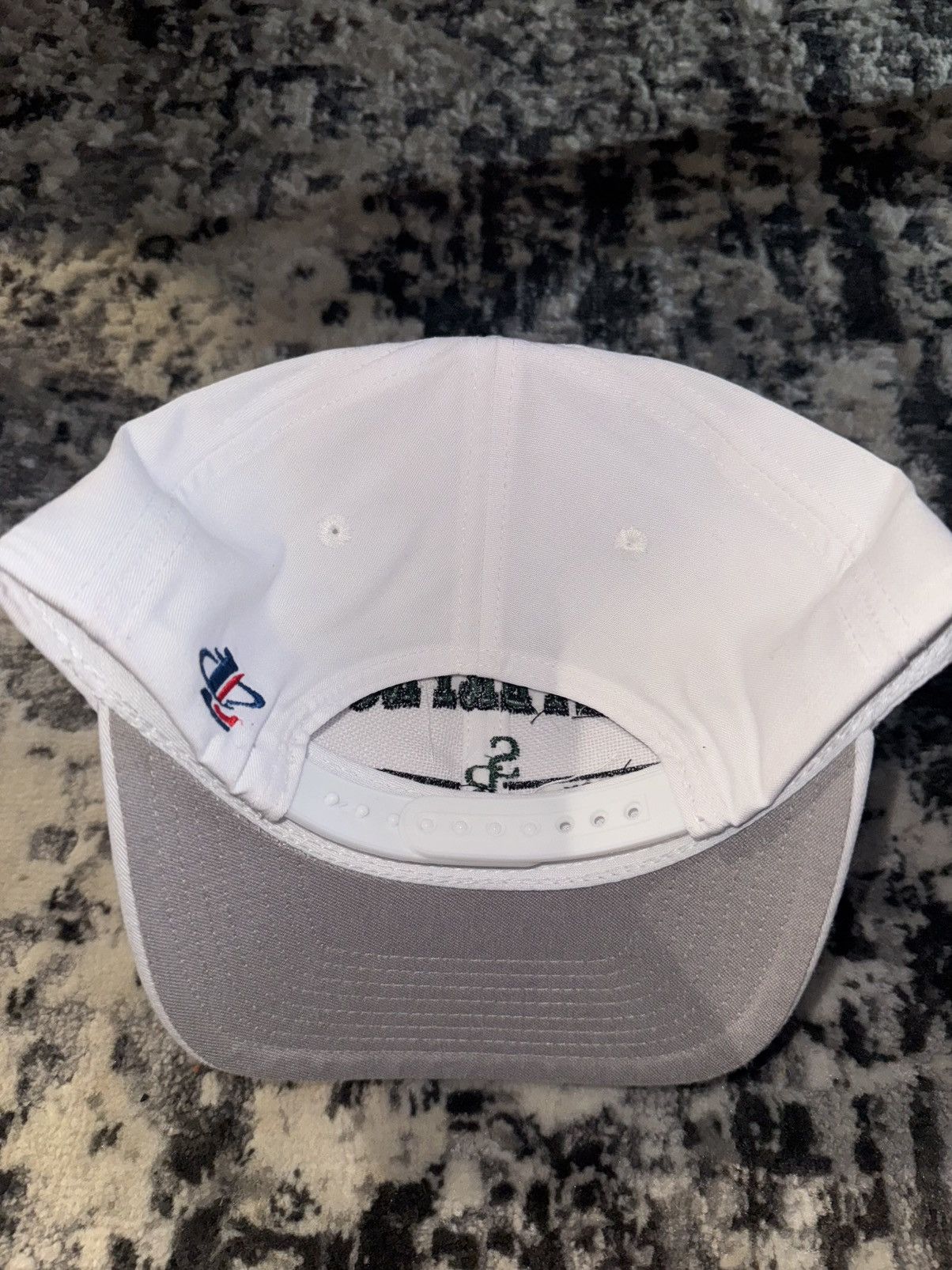 Logo Athletic Slippery Rock SRU The Rock Logo Athletics Snap Back hat Size ONE SIZE - 7 Thumbnail