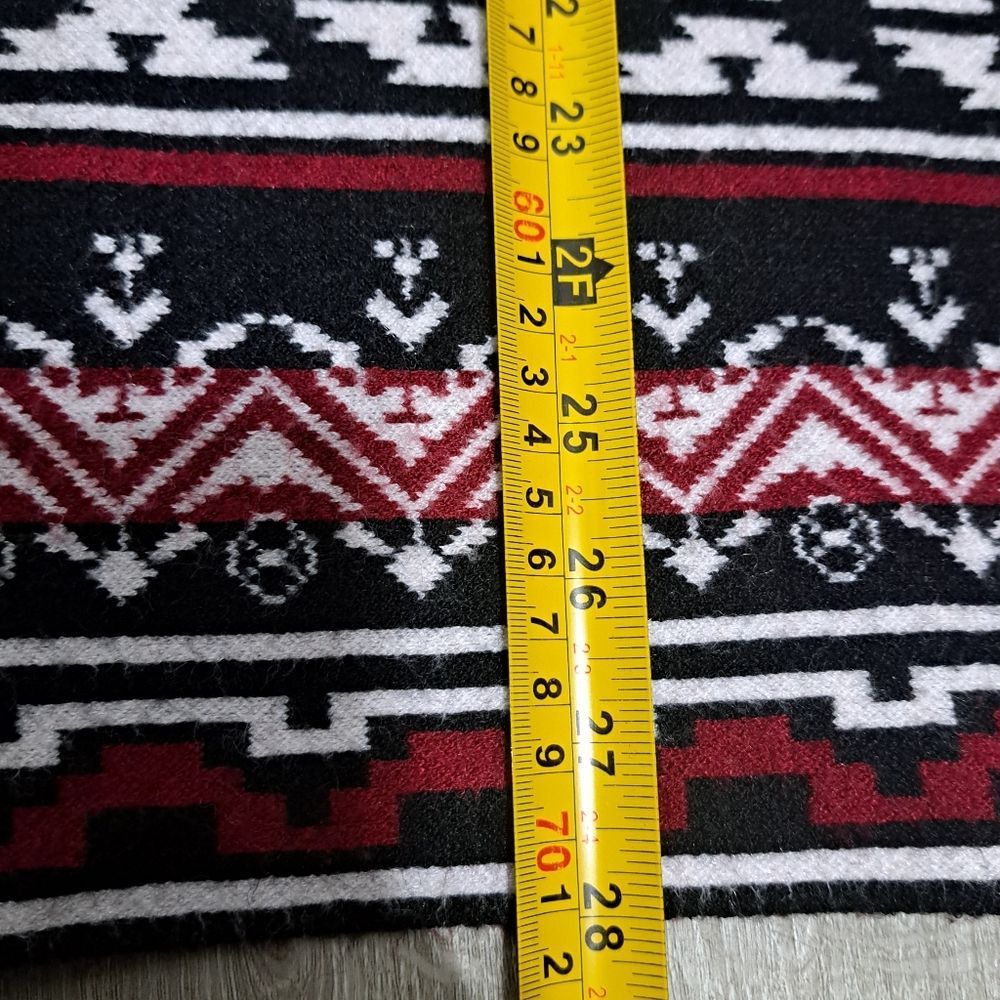 Joseph Joseph A Tribal Jacquard Western Lagenlook Aztec Knitwear Po Size L / US 10 / IT 46 - 6 Thumbnail