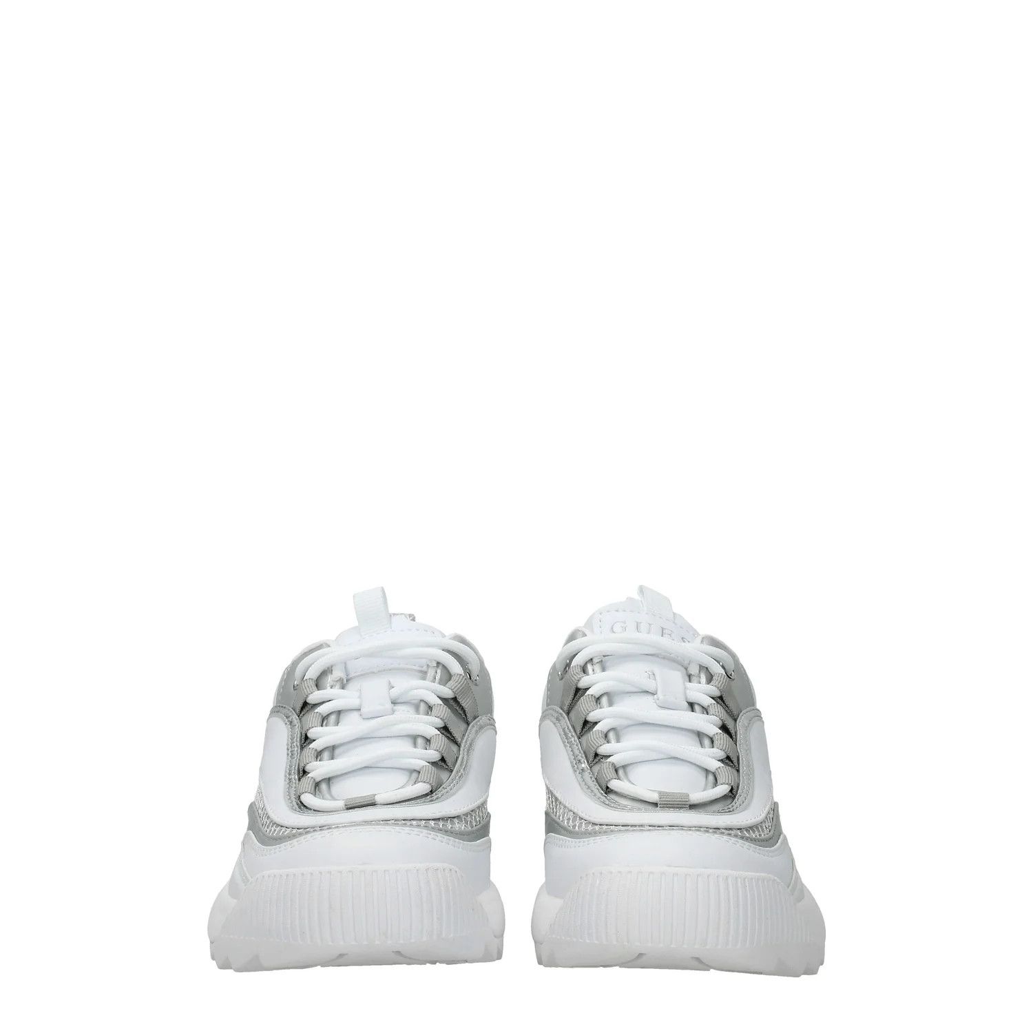 Guess ob1o1e1124 Polyurethane Sneakers in White Silver Size US 9 / IT 39 - 3 Thumbnail
