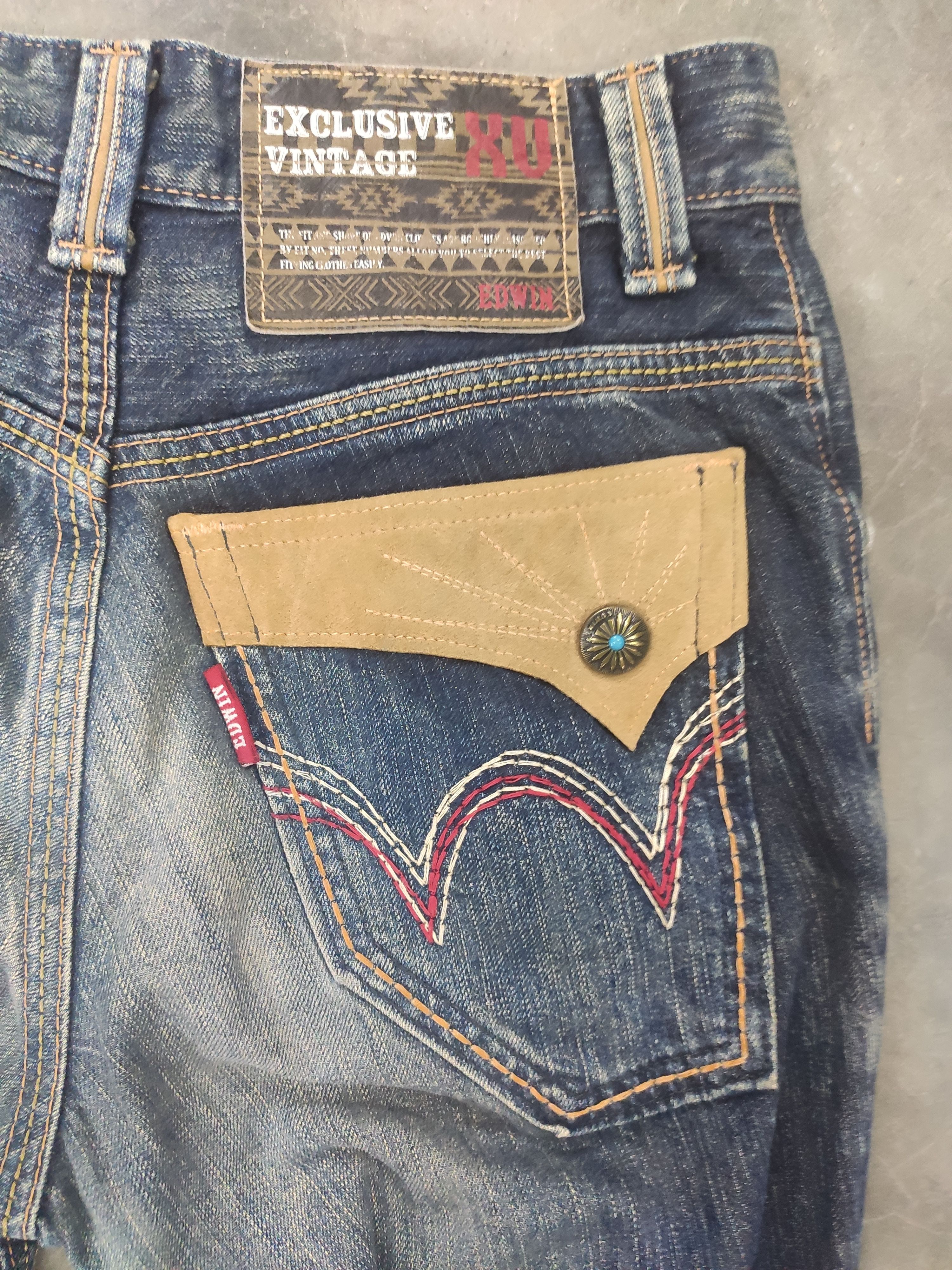 Edwin Edwin Jeans flare design archives natives navajo Size US 31 - 9 Thumbnail