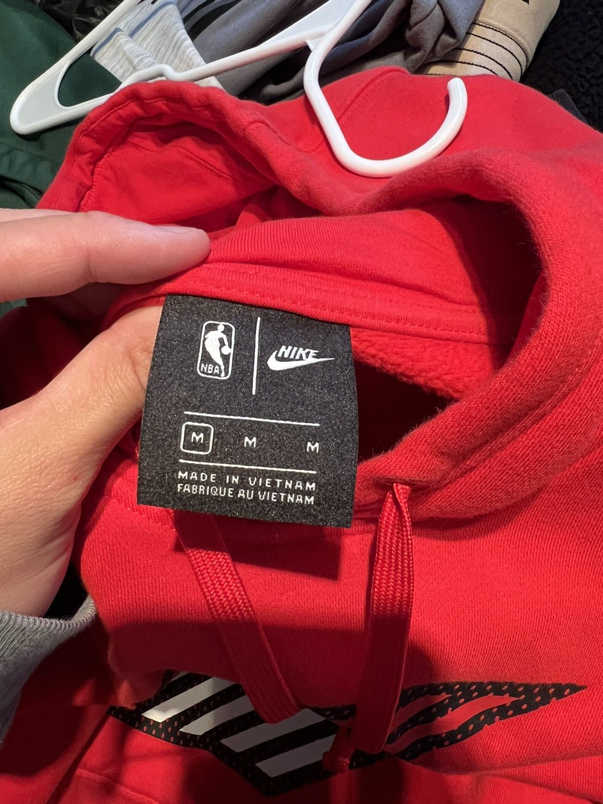 Nike Nike Red Black White NBA Portland Trail Blazers Sweatshirt M Size US M / EU 48-50 / 2 - 6 Thumbnail