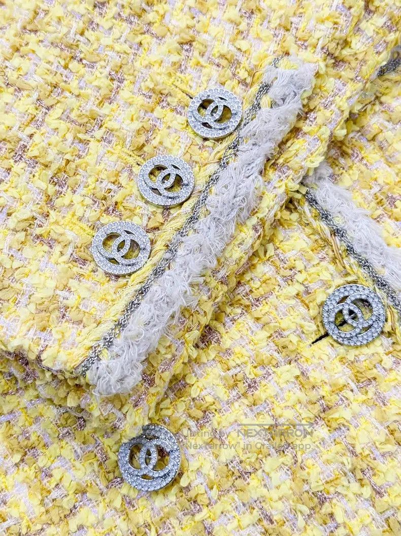 Chanel Chanel Diamond buckle plaid thin chain tassel rolled edge Size XS / US 0-2 / IT 36-38 - 4 Thumbnail