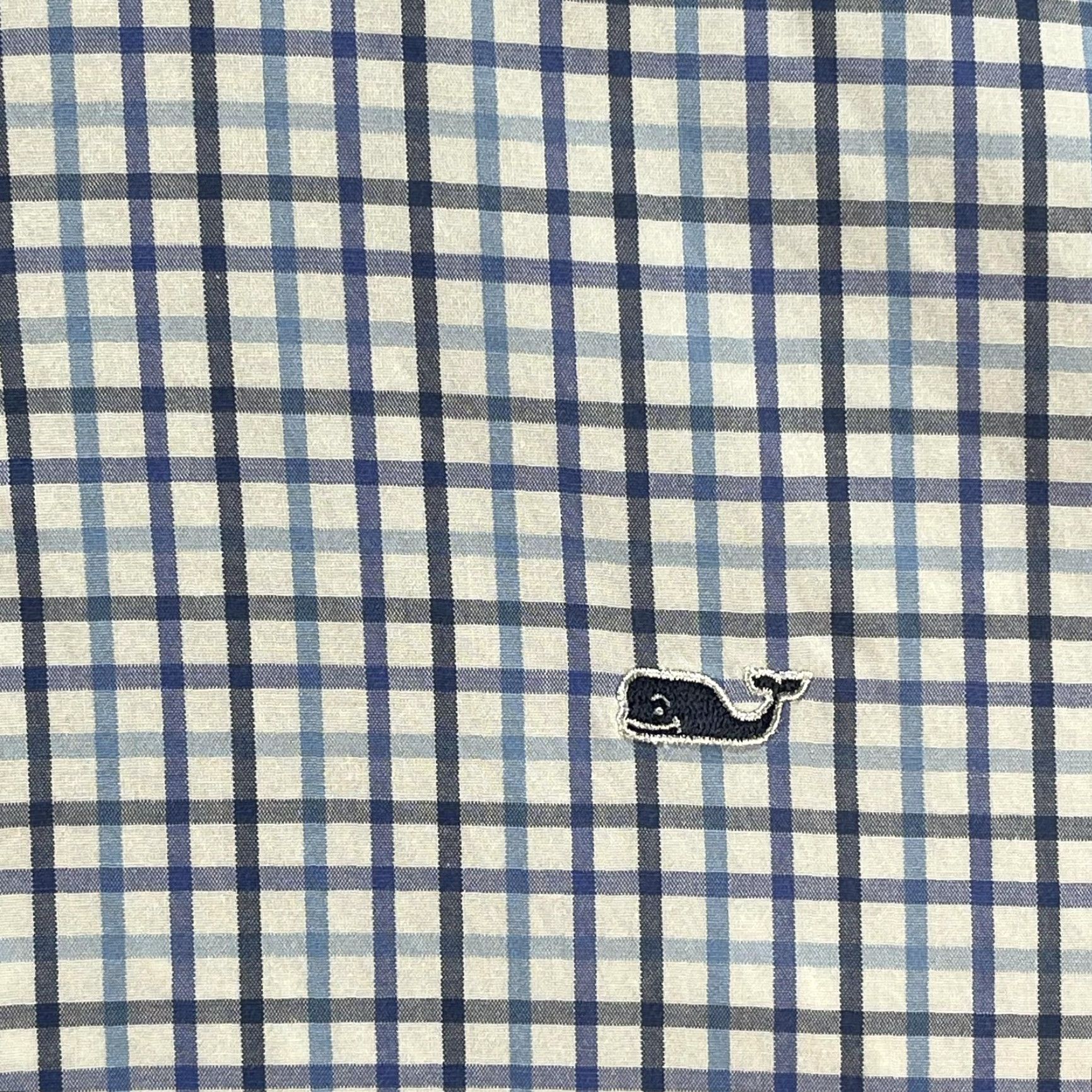 Vineyard Vines Vineyard Vines Shirt Mens XL Blue Plaid Classic Fit Whale Button-Down Stretch Size US XL / EU 56 / 4 - 5 Thumbnail