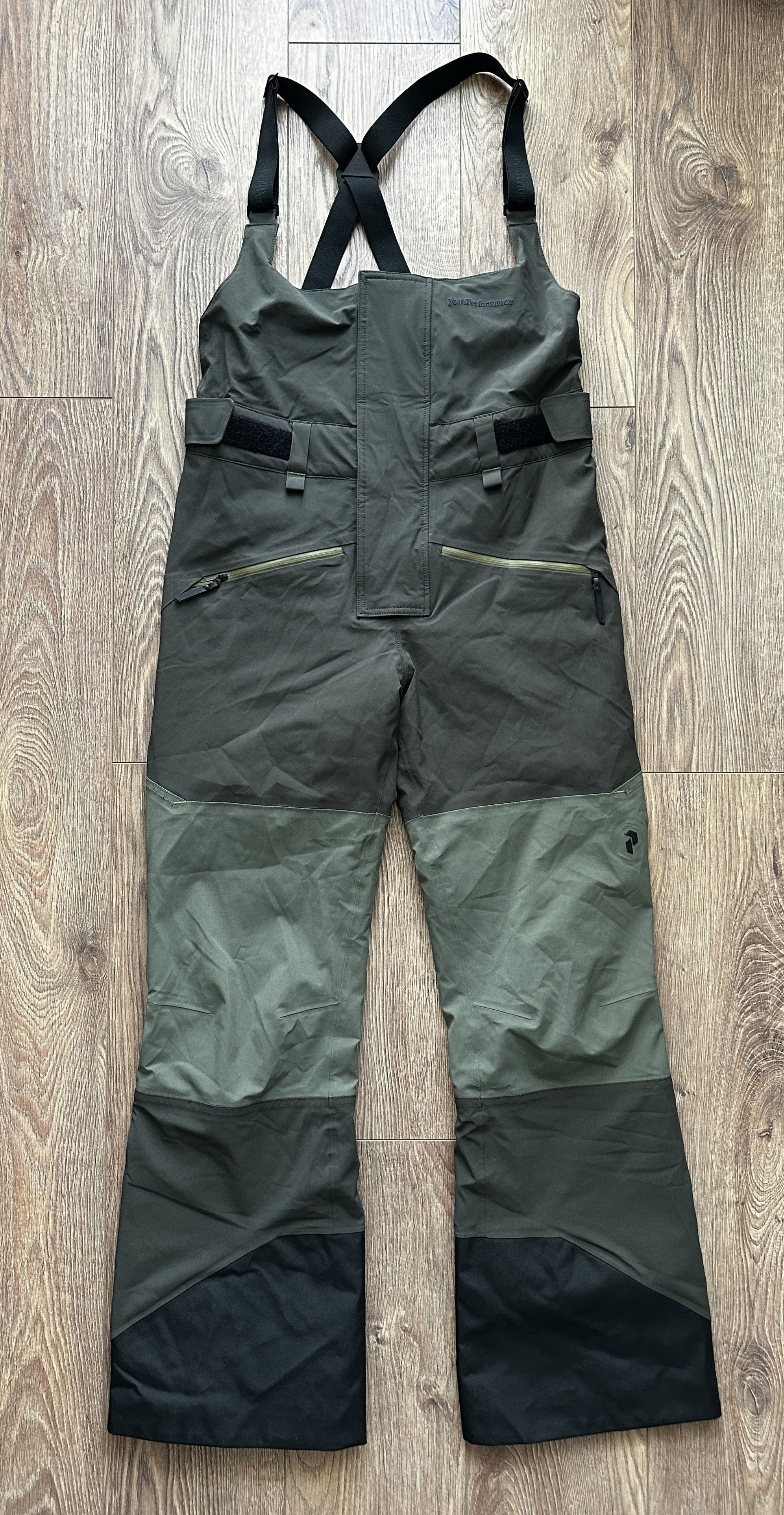 PEAK PERFORMANCE W W2L Stretch Bib Pants OLIVE EXTREME-PIN