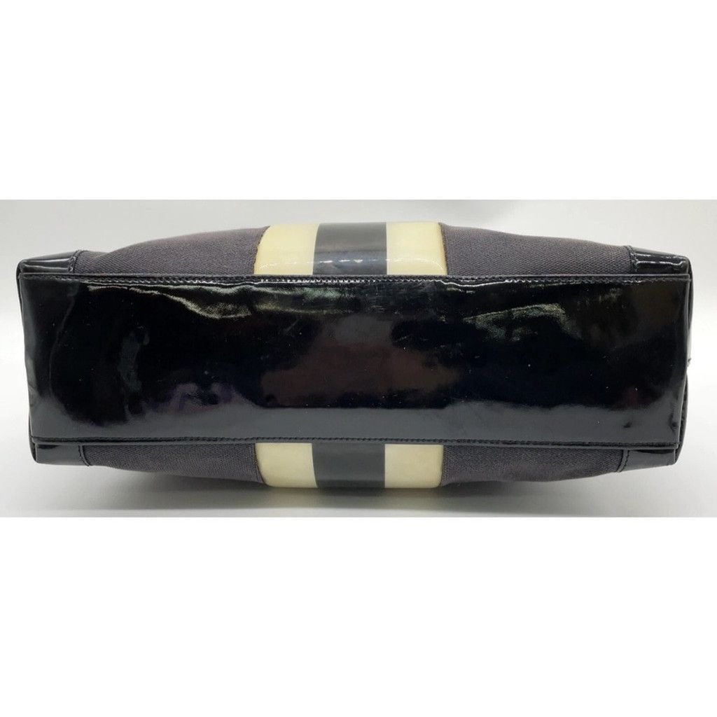 Gucci Gucci Black and Cream Structured Tote Bag Size ONE SIZE - 8 Thumbnail