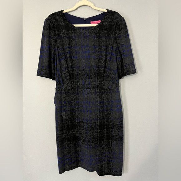 Betsey Johnson Betsey Johnson Nor So Schoolgirl Midi Dress Puff Sleeves 14 Size XL / US 12-14 / IT 48-50 - 4 Thumbnail