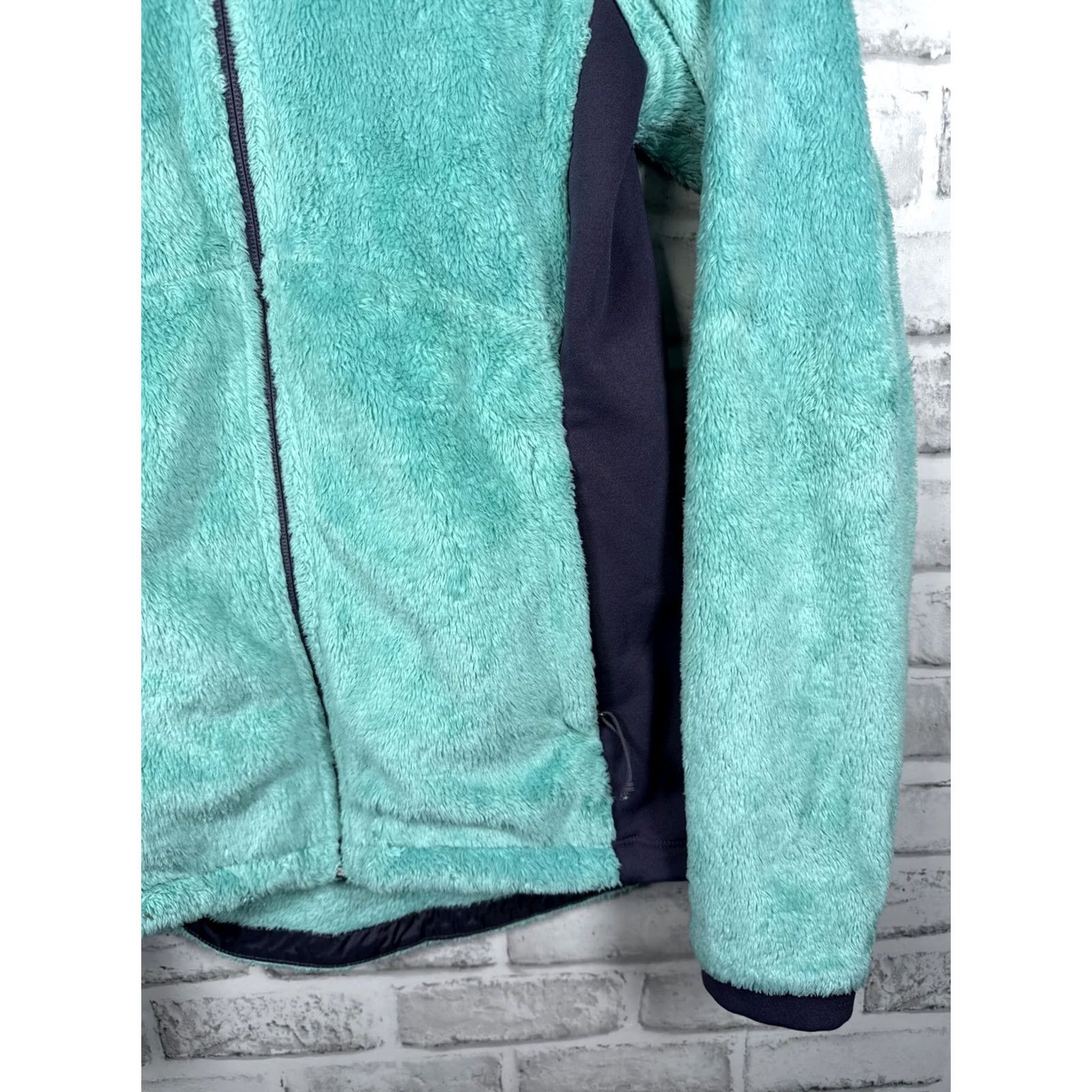 The North Face THE NORTH FACE Fleece Jacket Womens S teal Monkey Size S / US 4 / IT 40 - 4 Thumbnail