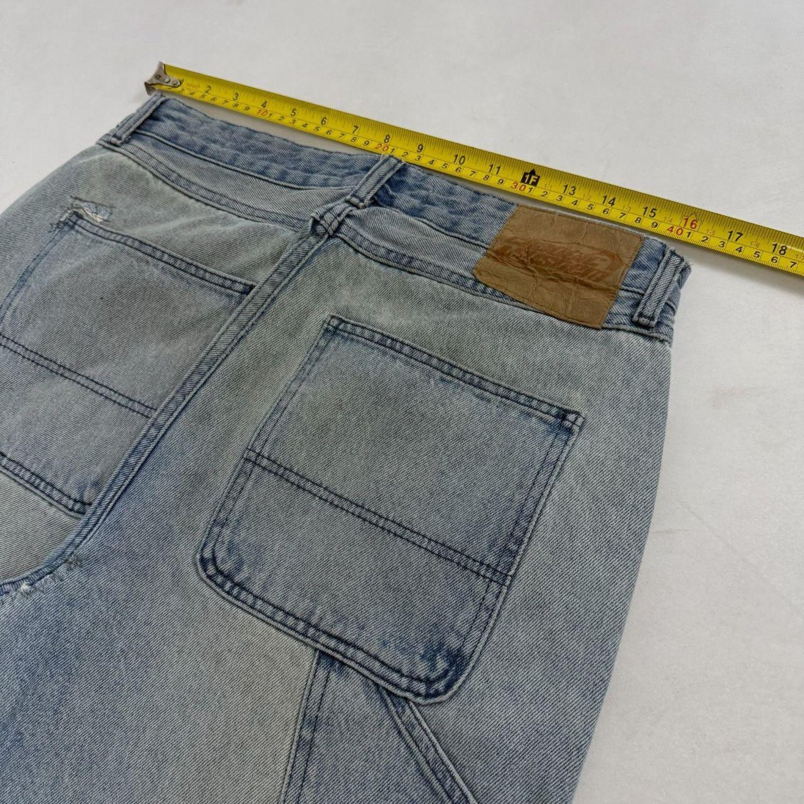 Japanese Brand × Le Grande Bleu (L.G.B.) × Vintage Vintage y2k faded embroidered grunge archive rare baggy jean Size US 34 / EU 50 - 5 Thumbnail