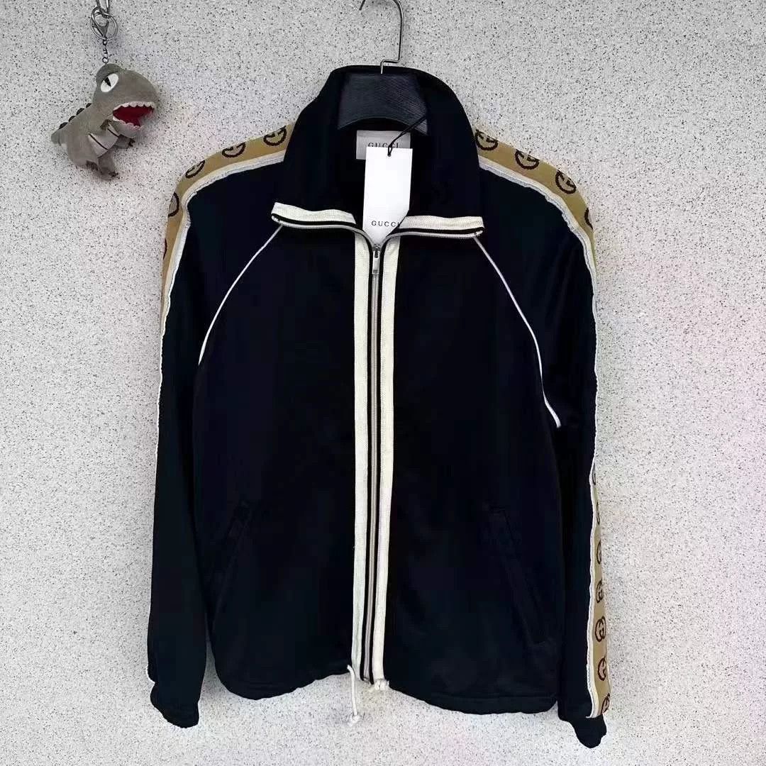Gucci Gucci Logo Stripe Jacket Size US L / EU 52-54 / 3 - 1 Thumbnail