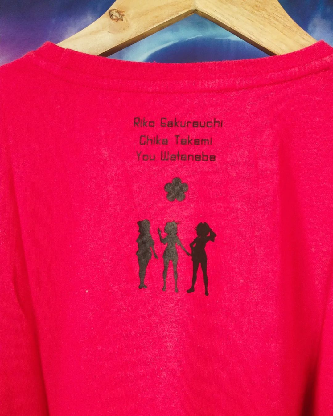 Anime × Japanese Brand Love Live Sunshine! Red Trio Art Anime Idol Tees Banpresto Size US L / EU 52-54 / 3 - 4 Thumbnail
