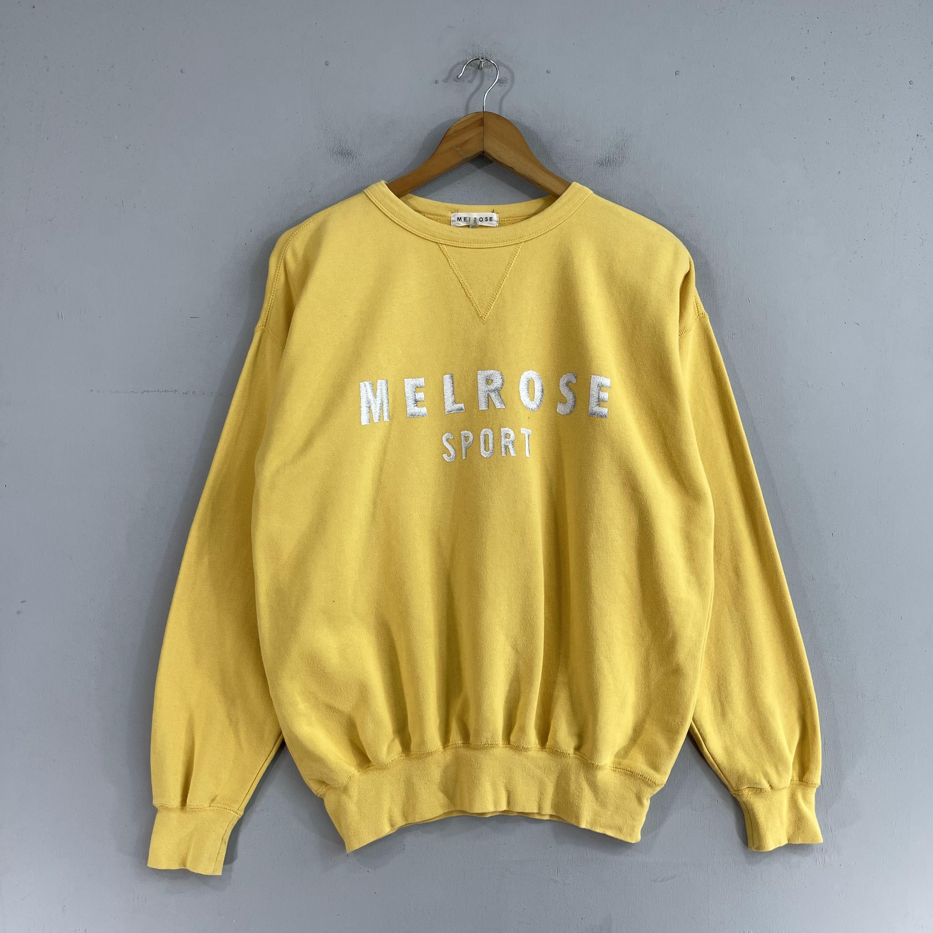 Japanese Brand × Melrose × Vintage Vintage MELROSE Sport Spellout Sweatshirt Crewneck Size US M / EU 48-50 / 2 - 3 Thumbnail