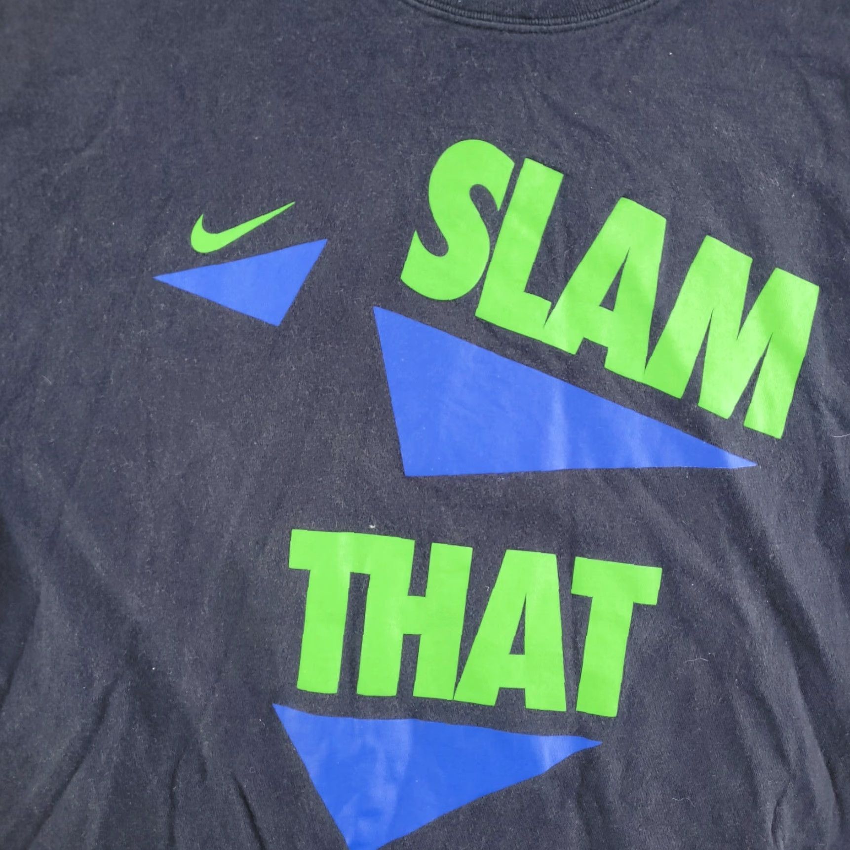 Nike Nike t Shirt Men Large Basketball Short Sleeve Dunk Slam That Graphic Size US L / EU 52-54 / 3 - 2 Thumbnail