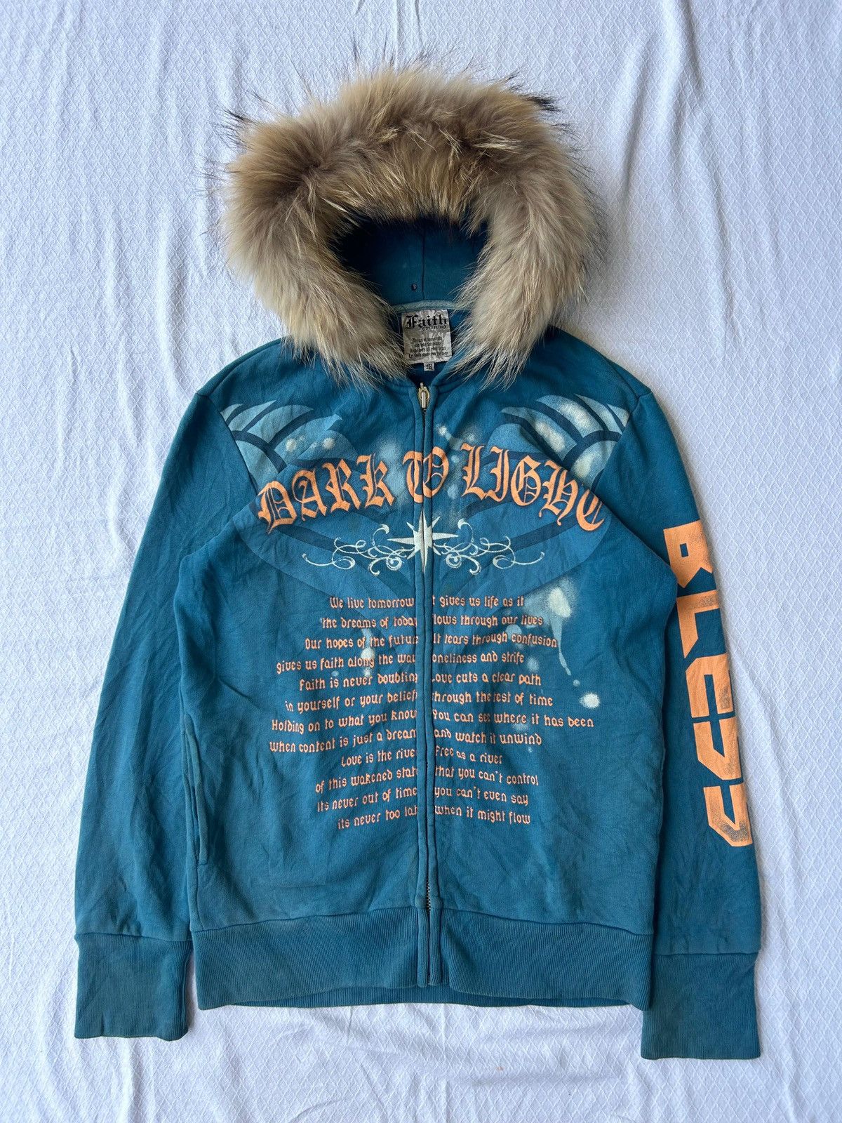 Japanese Brand Fur hoodie faith connexion light heaven style ifsixwasnine Size US M / EU 48-50 / 2 - 1 Thumbnail