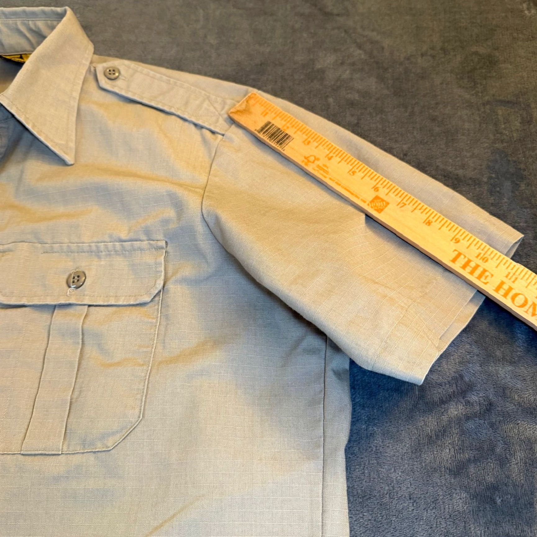 Propper VINTAGE Propper Public Safety Shirt is not vintage; The item is Propper Public Safety Mens Large Tan Ripstop Short Sleeve Tactical Uniform Shirt Size US L / EU 52-54 / 3 - 6 Thumbnail