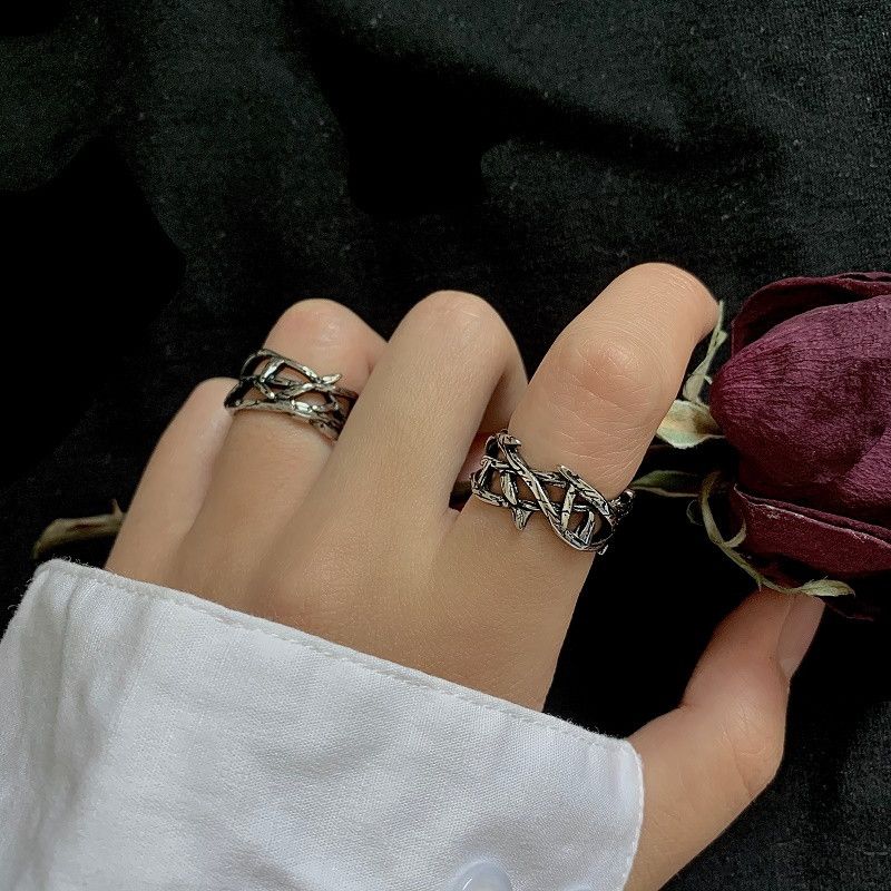 Jewelry Matchless Jewelry Rings Open Size Chrome Ring (Size 7-13) Size ONE SIZE - 3 Thumbnail