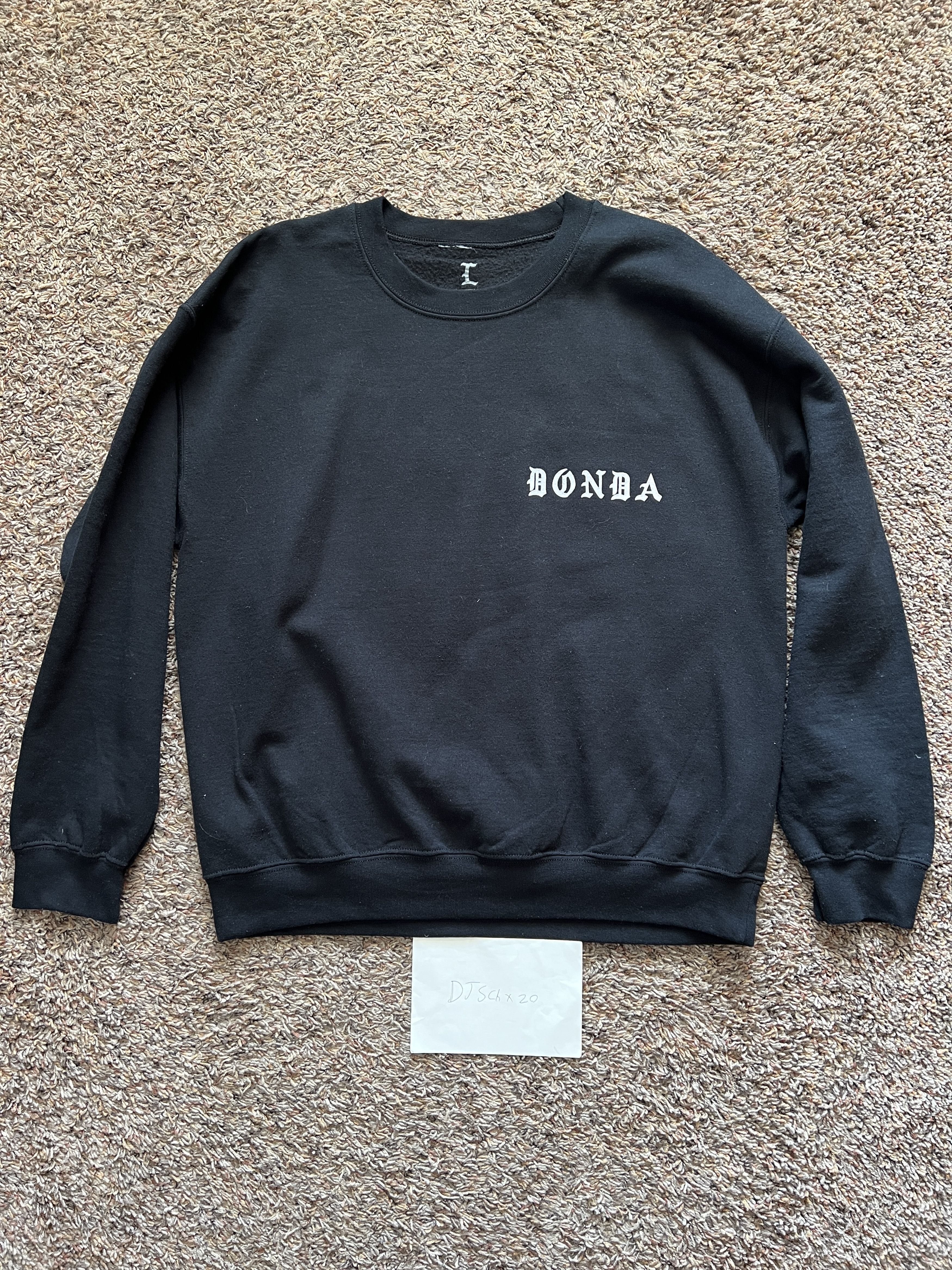Kanye West Kanye West "DONDA" Crewneck (2016 - OFFICIAL - RARE) Size US L / EU 52-54 / 3 - 1 Thumbnail