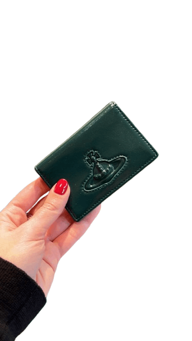 Vivienne Westwood o1f1d3z0426 Size: OS / Card Holder in Green Inj Orb Size ONE SIZE - 1 Thumbnail