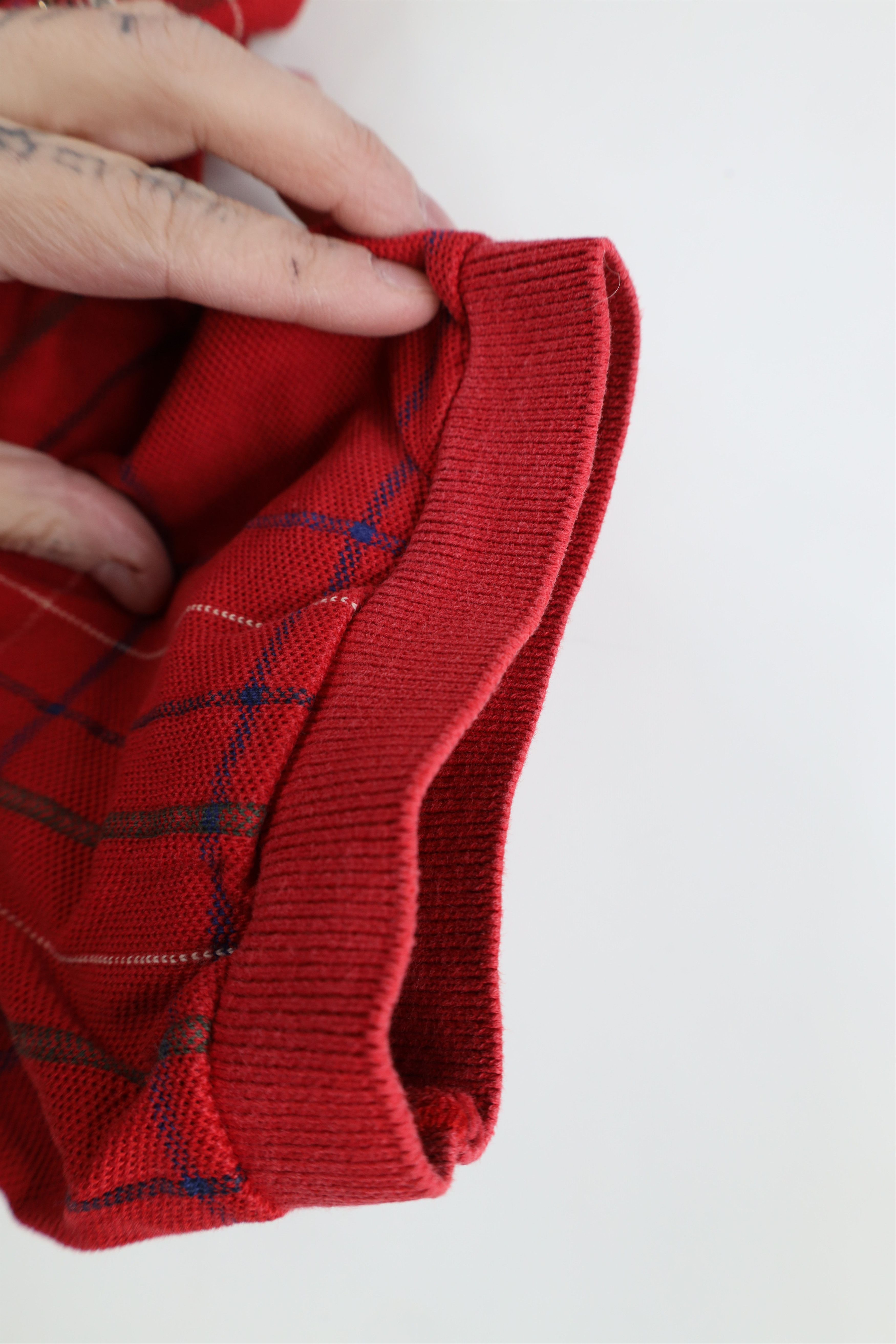 Ralph Lauren × Vintage Vintage 90s Ralph Lauren Short Sleeve Polo Shirt Plaid USA Size US L / EU 52-54 / 3 - 9 Thumbnail