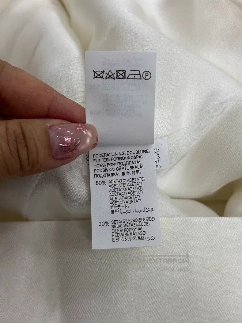 Brunello Cucinelli Brunello Cucinelli White Blazer Jacket Size XS / US 0-2 / IT 36-38 - 8 Thumbnail