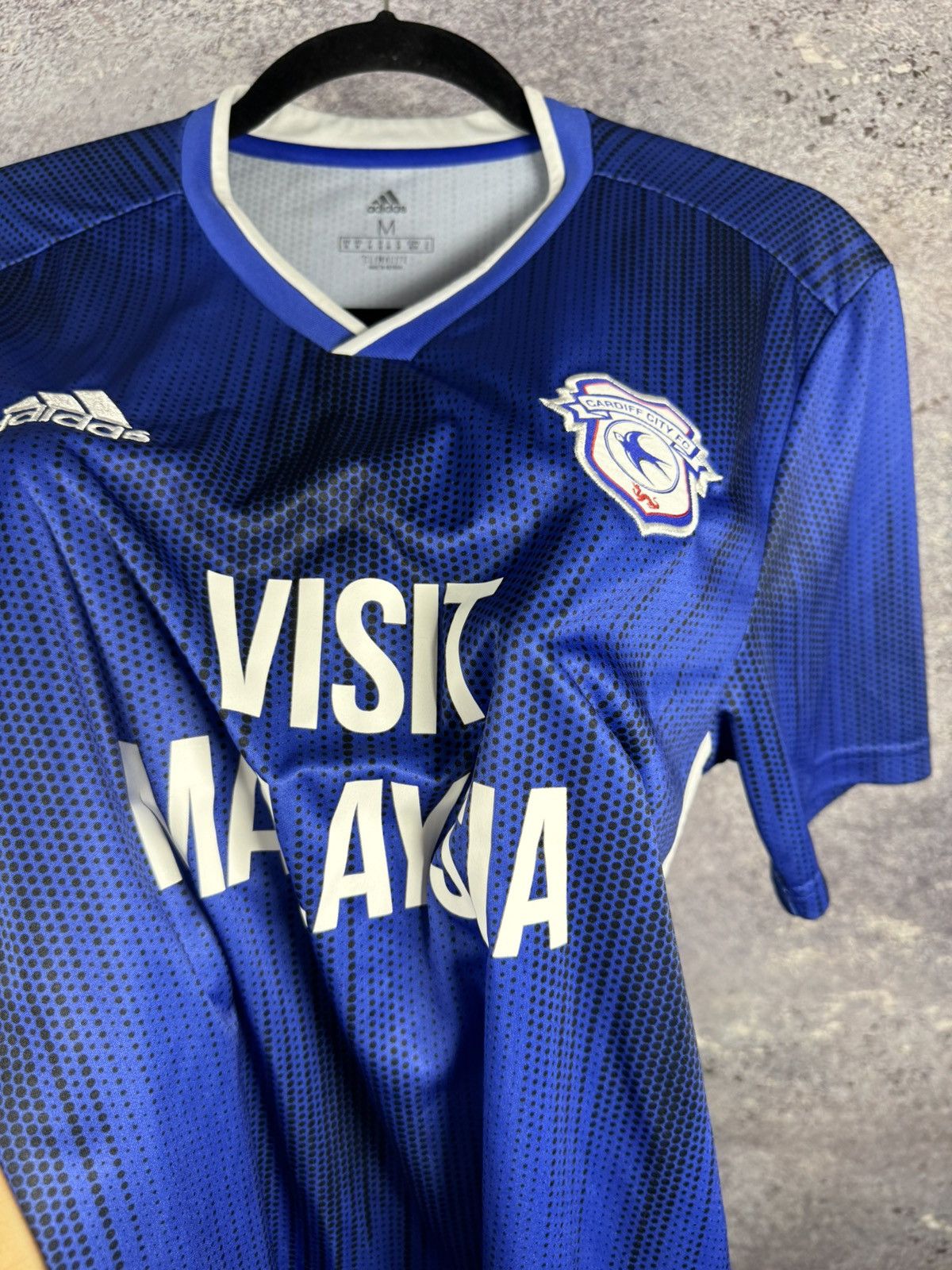 Adidas Vintage Cardiff City 2019/20 Adidas Soccer Jersey Blokcore Size US M / EU 48-50 / 2 - 8 Thumbnail