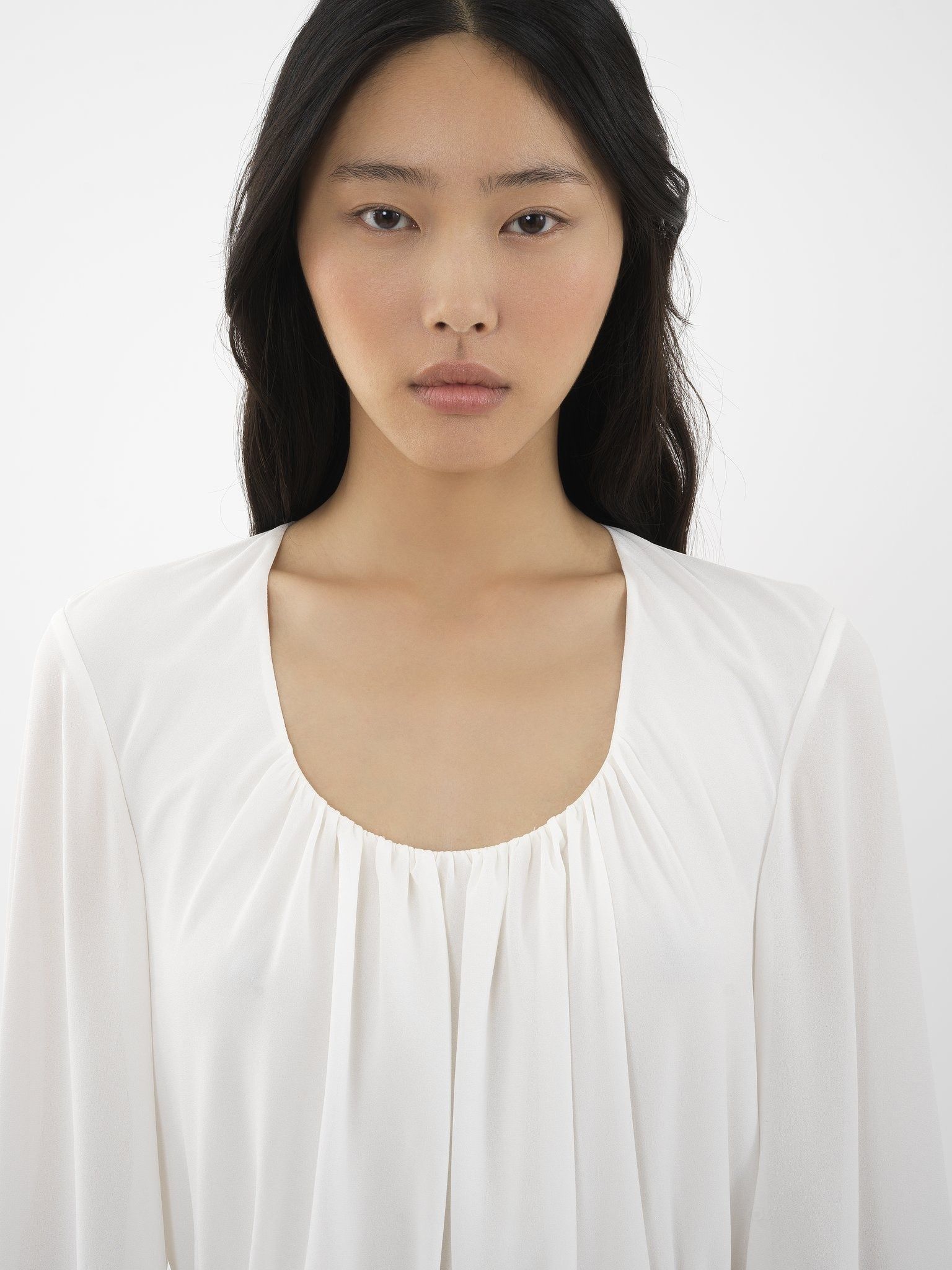 Chloe o1loc1c0325 CHC24 Dress in White Size XL / US 12-14 / IT 48-50 - 6 Thumbnail