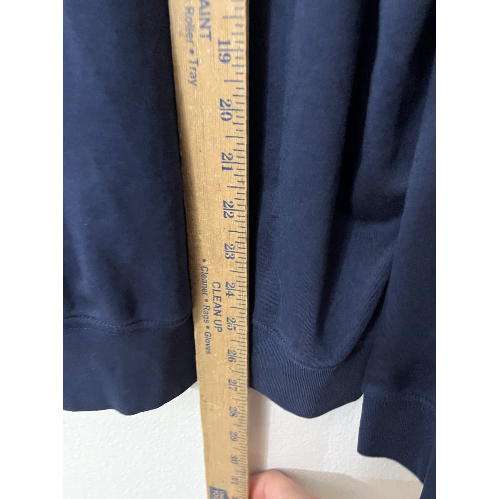 Lands' End VINTAGE Lands' End Polo Shirt Navy Blue Cotton Short Sleeve XL 46-48 Mens Classic Regular Knit Breathable 1990s? Style: Polo Distinctive? Size US XL / EU 56 / 4 - 4 Thumbnail