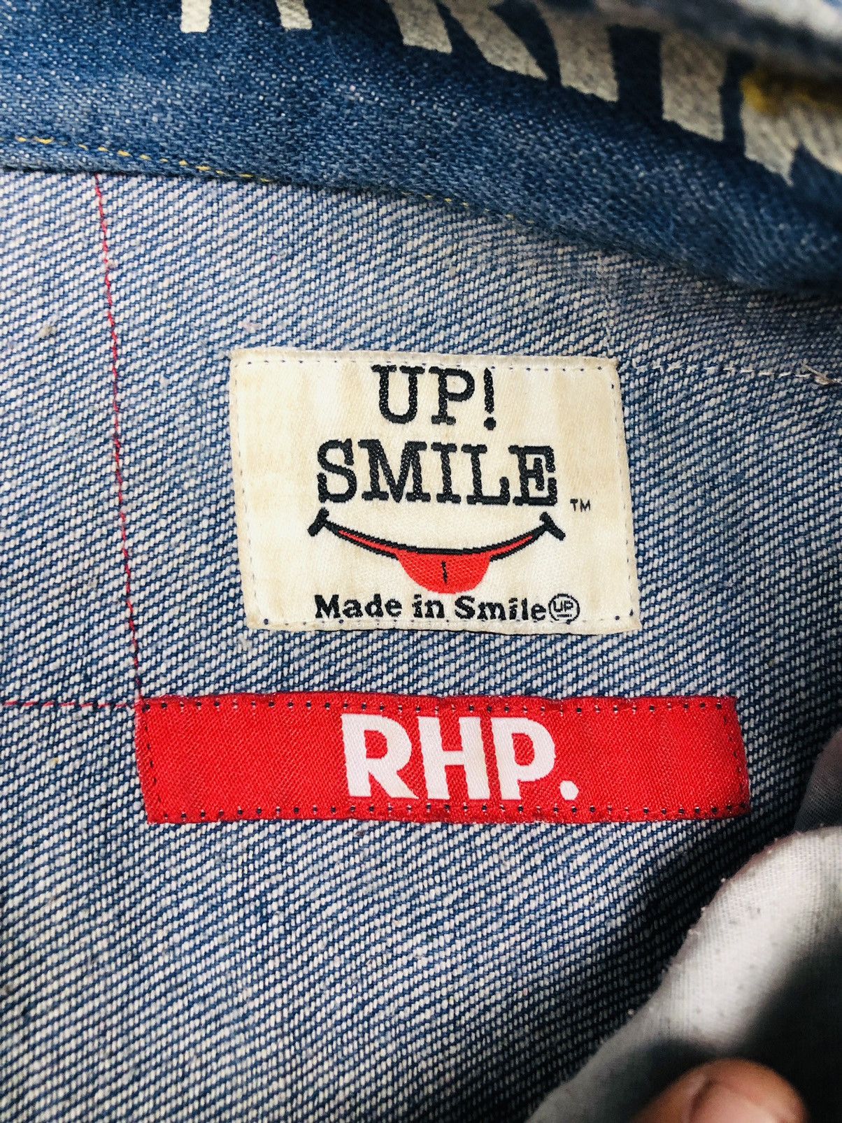 Other Up smile Denim Jeans (33) Size US 32 / EU 48 - 13 Thumbnail