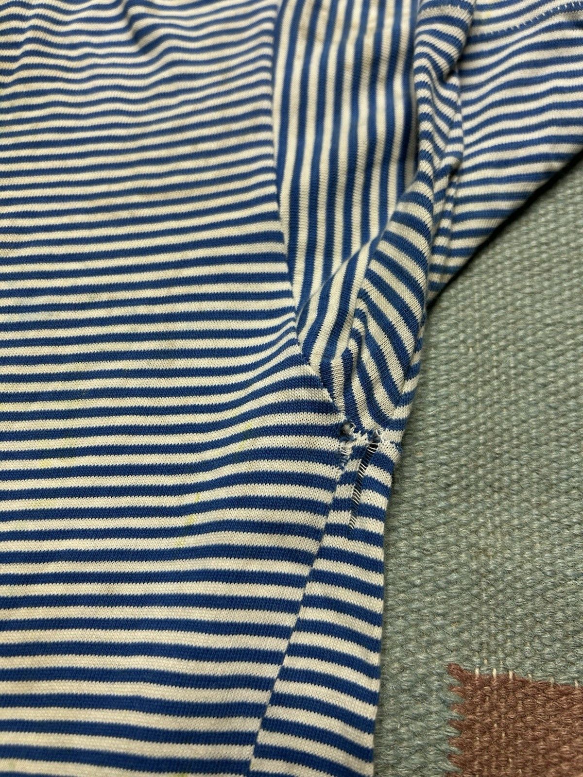 Vintage 60s striped t shirt Penneys Towncraft distress grunge soft S Size US S / EU 44-46 / 1 - 14 Thumbnail