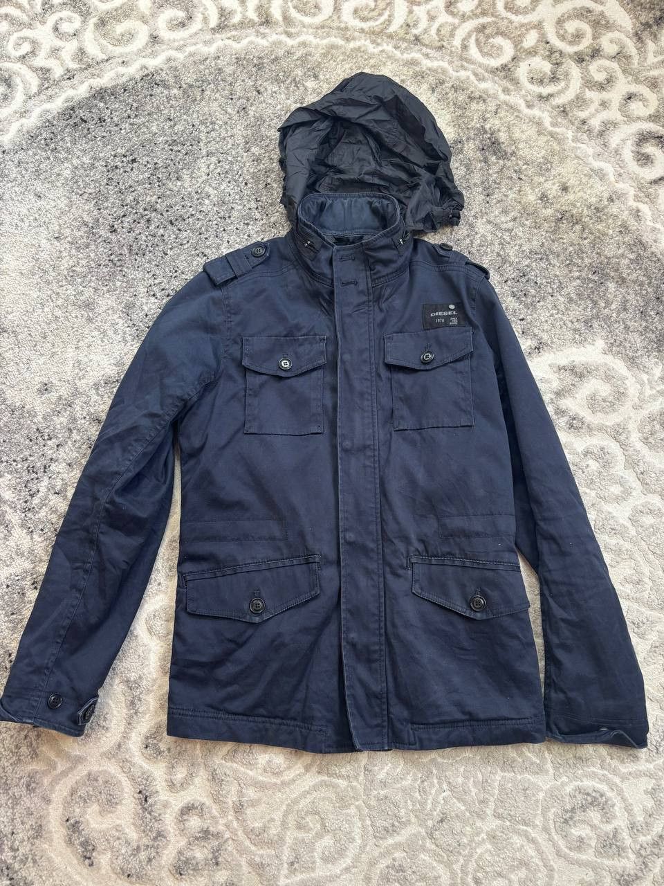 Diesel Diesel Archival M-65 Military Field Jacket Navy Size US M / EU 48-50 / 2 - 10 Thumbnail