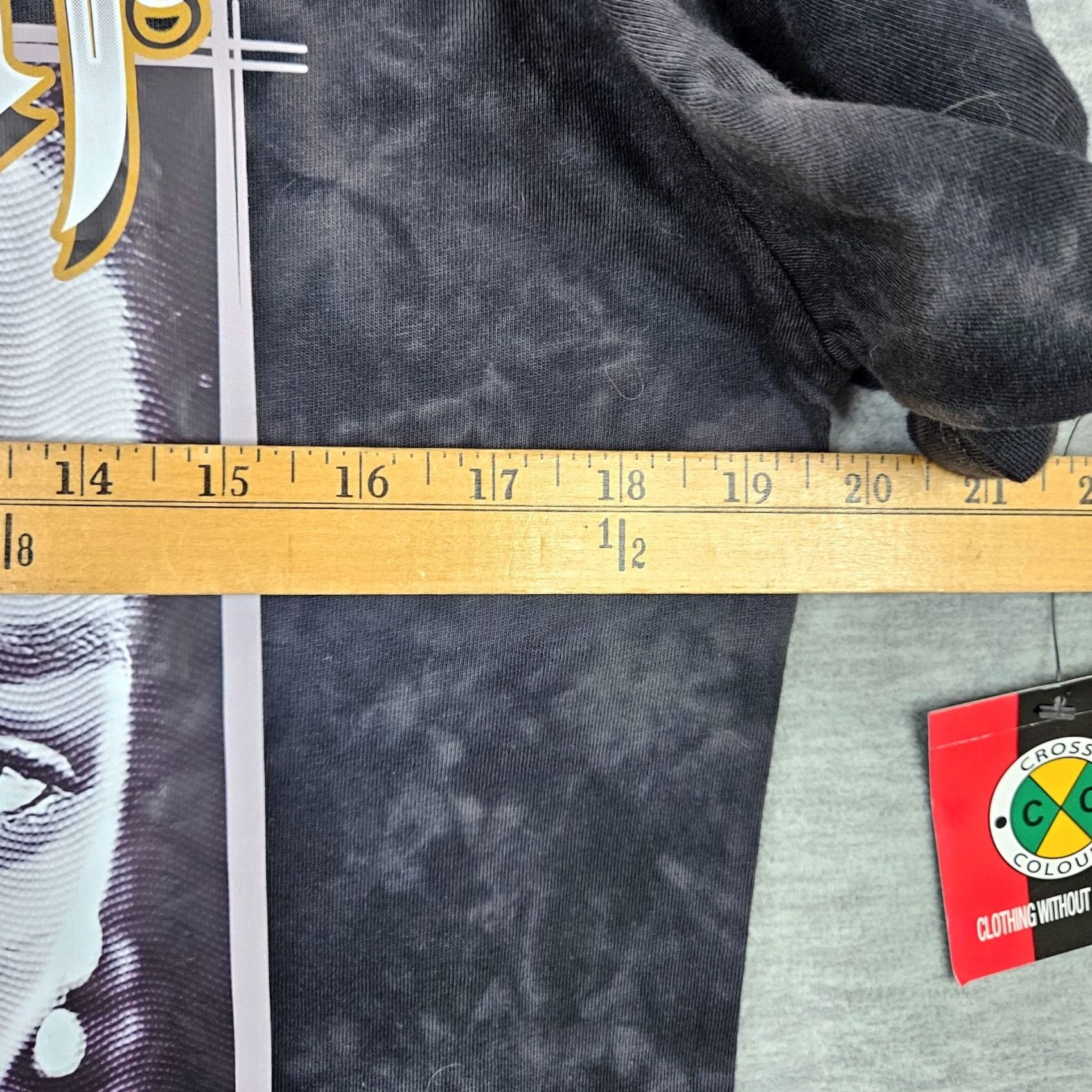 Vintage Cross Colours Men's Snoop Dogg Portrait Graphic Tie-dye Tee S Small Black Logo All Seasons Crew Neck Short Sleeve Jersey Cotton Regular Vintage: No Size US S / EU 44-46 / 1 - 4 Thumbnail