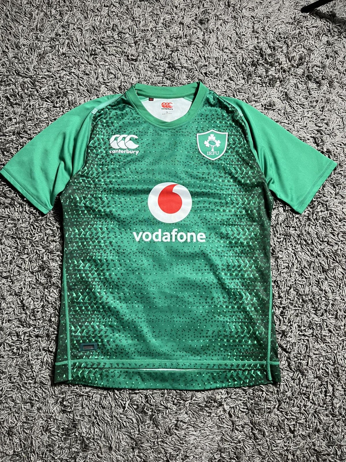 Canterbury of New Zealand CANTERBURY IRELAND IRISH REGBY VODAFONE TRIKOT JERSEY Size US L / EU 52-54 / 3 - 1 Thumbnail