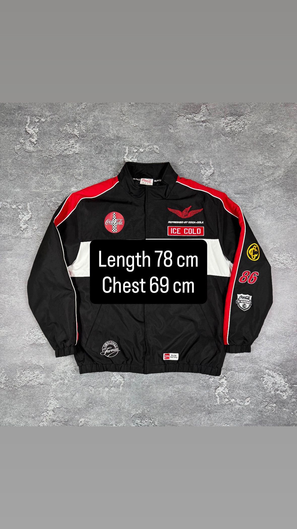 If Six Was Nine Coca-Cola Y2K 2000s Motorsports Bomber Jacket Size XXL Size US XXL / EU 58 / 5 - 2 Thumbnail