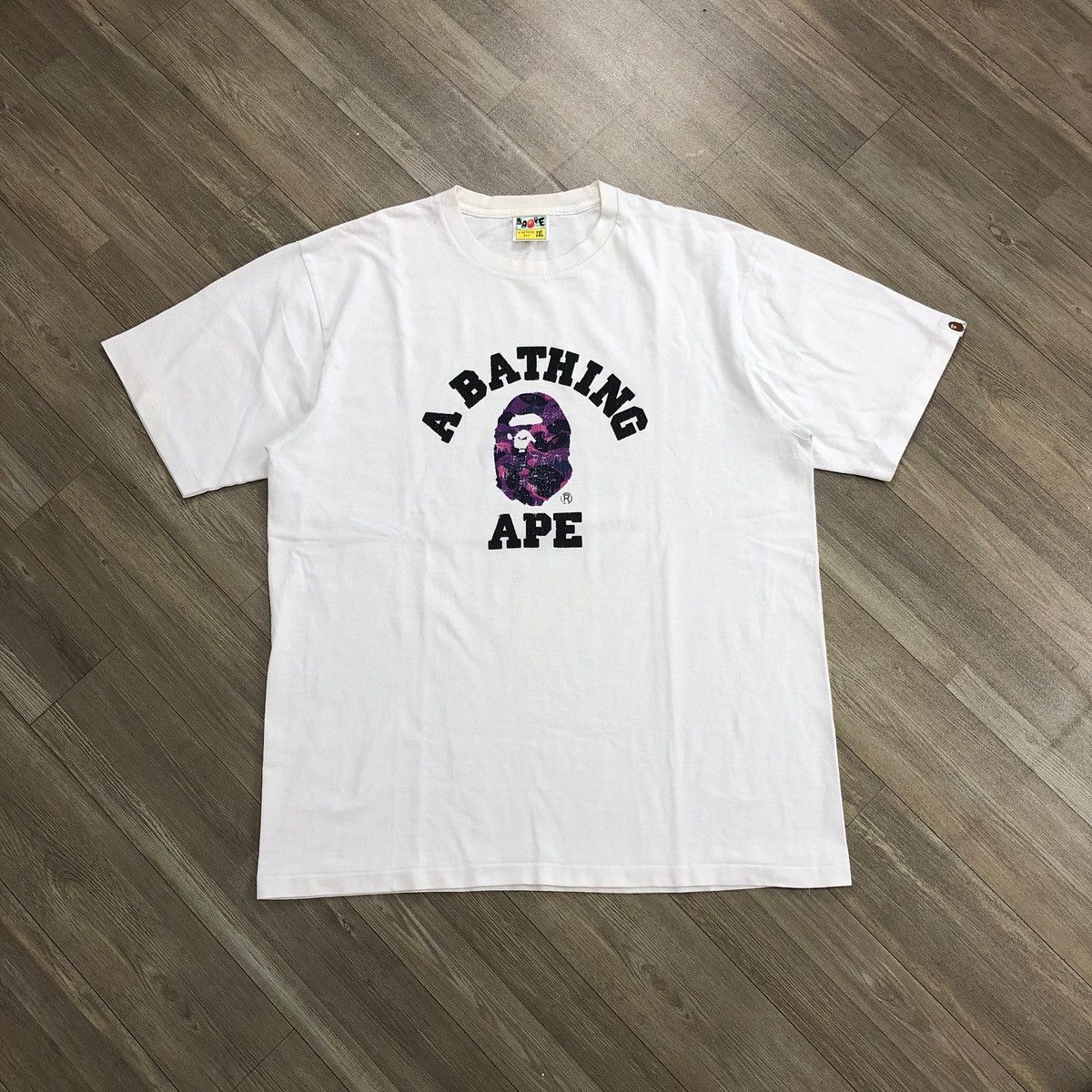 Bape A Bathing Ape Color Camo College Tee Bape Iconic Size US XXL / EU 58 / 5 - 1 Thumbnail