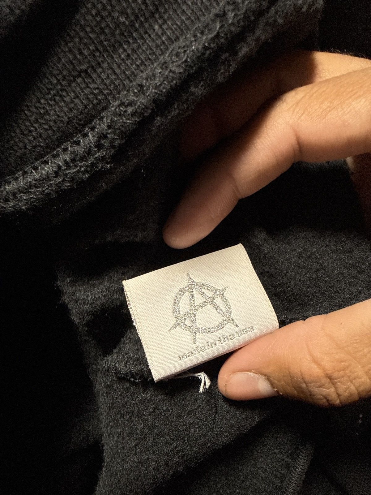 Revenge Revenge Snowfall Arch Logo Black Hoodie Size US M / EU 48-50 / 2 - 8 Thumbnail