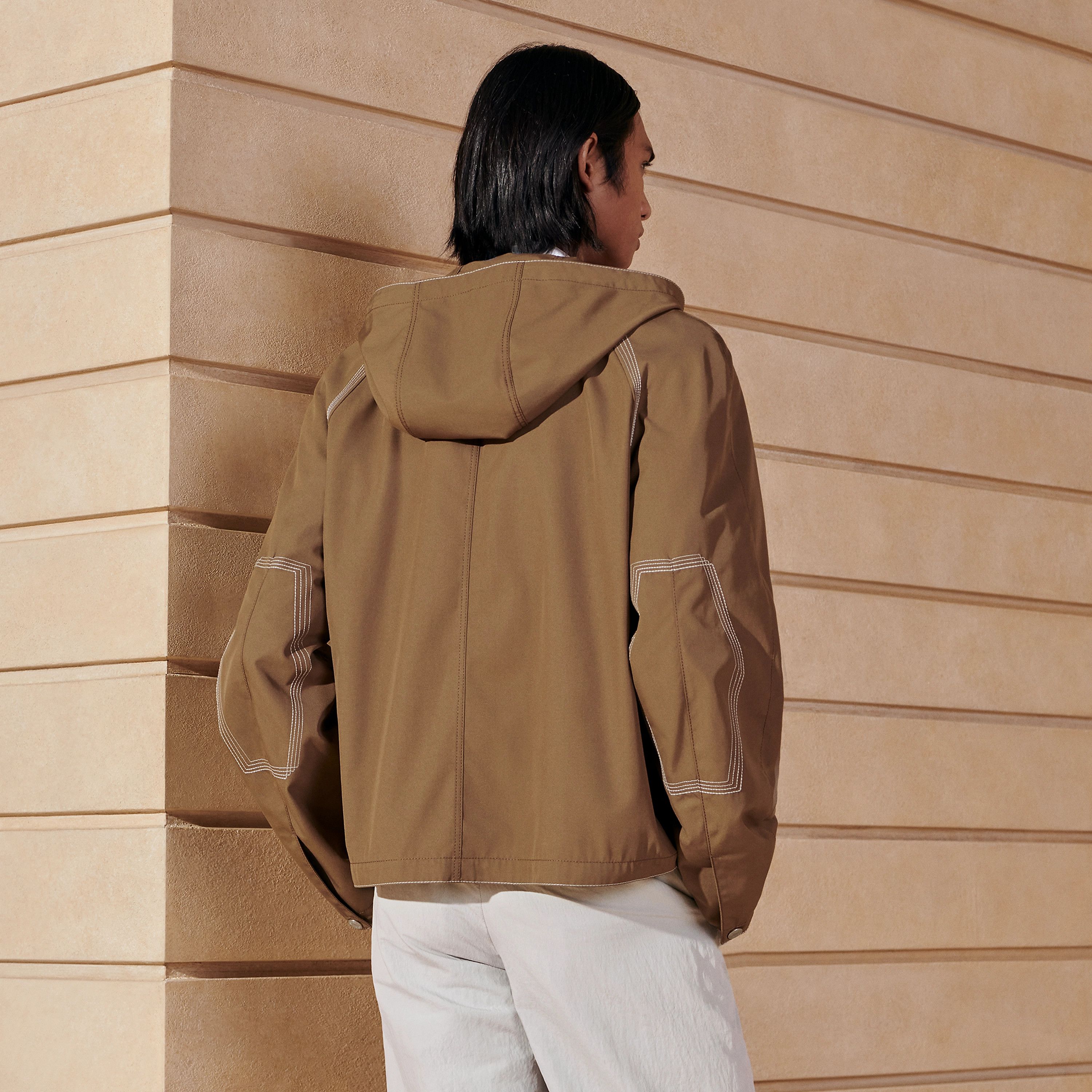 Hermes Best Dressed Rare $5,500 w/tax Hooded Tech Twill Jacket Size US M / EU 48-50 / 2 - 4 Thumbnail