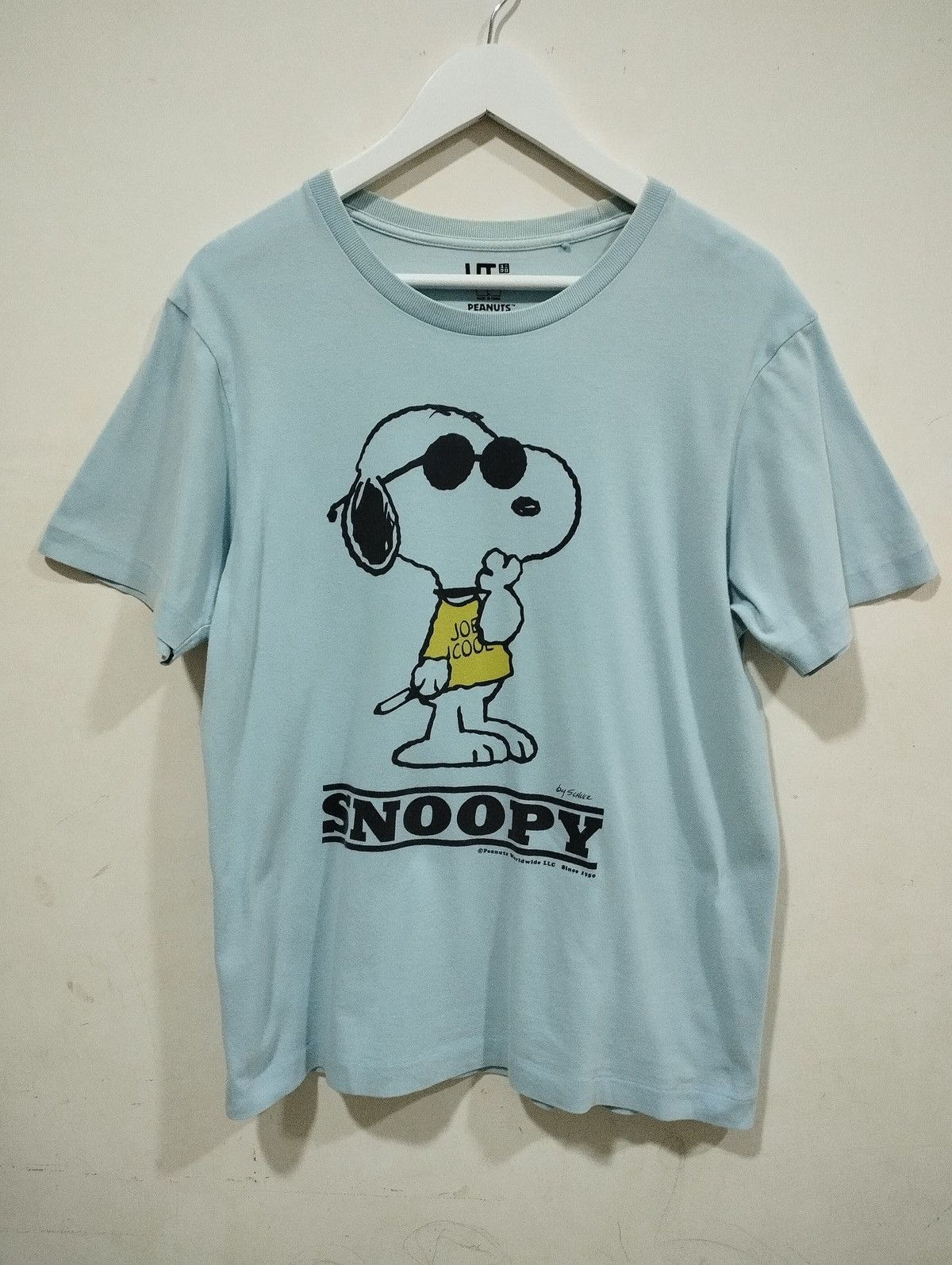 Japanese Brand UT UNIQLO PEANUTS™ SNOOPY JOE COOL VINTAGE Y2K Size US L / EU 52-54 / 3 - 1 Thumbnail