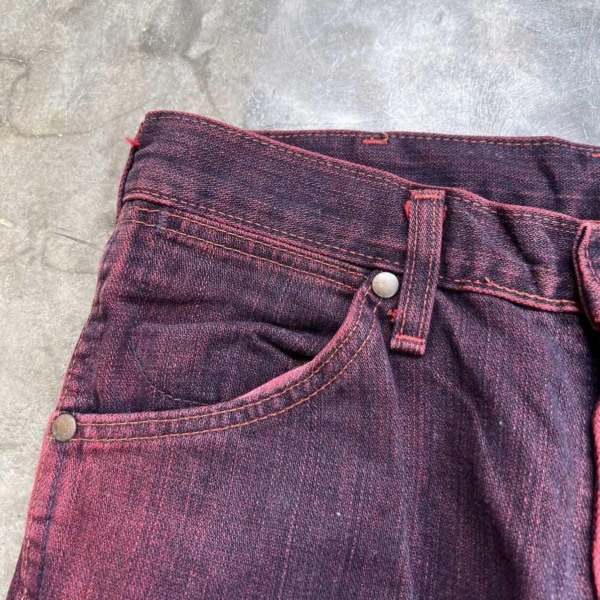 Wrangler Vintage Wrangler Distressed Flare Jeans Size US 29 - 7 Thumbnail