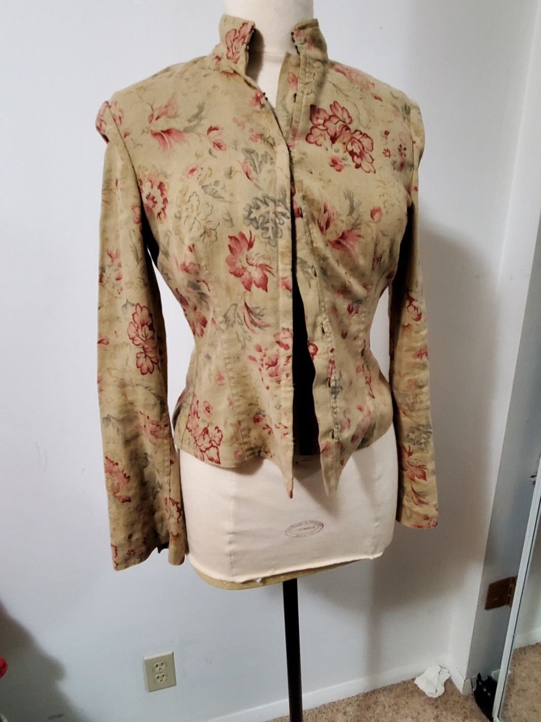 Ralph Lauren Ralph Lauren Vintage Chinese Peony Blazer Size S / US 4 / IT 40 - 1 Thumbnail