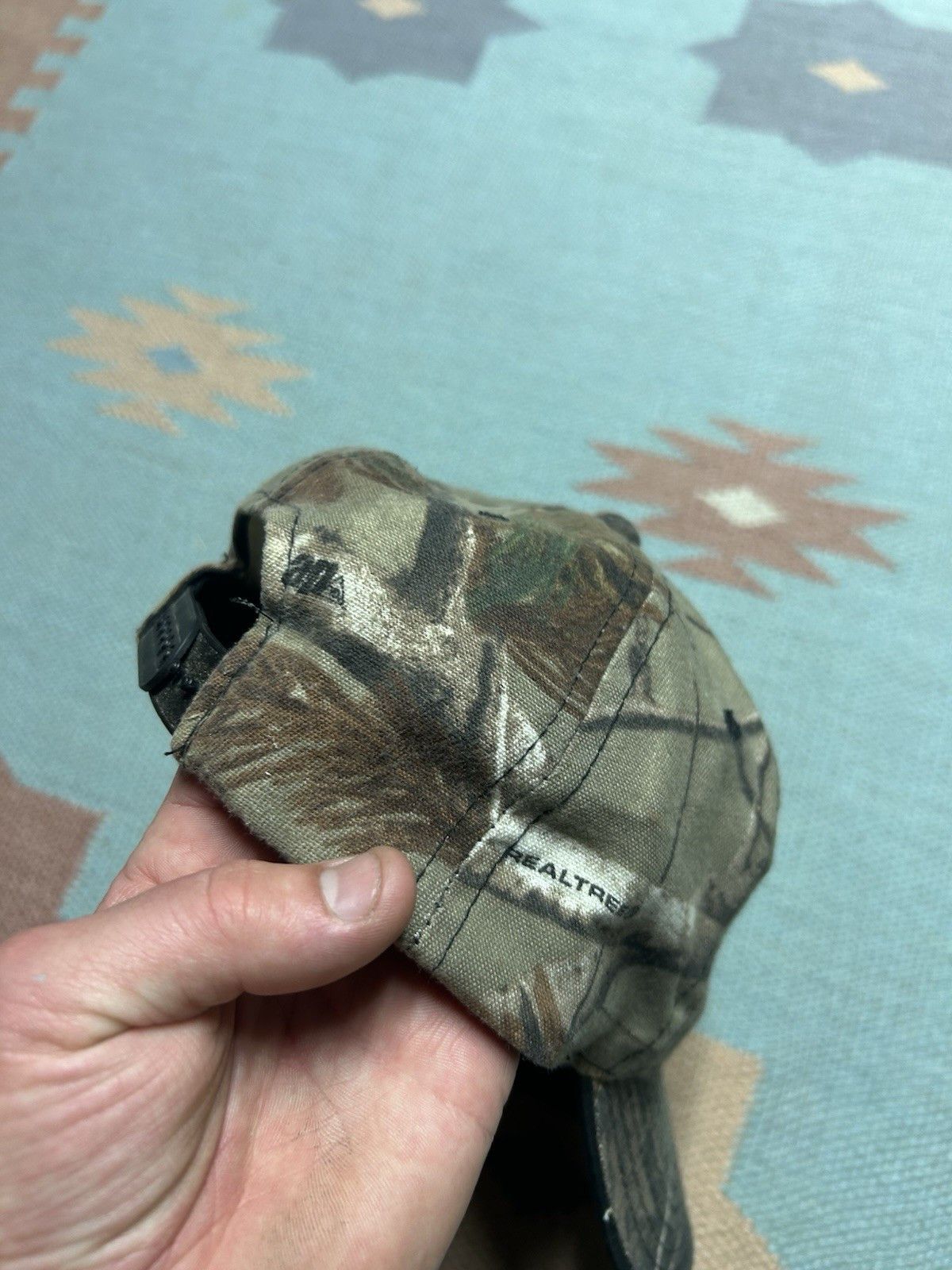 Vintage Realtree AP camo snapback hat woodland camouflage hunting Size ONE SIZE - 5 Thumbnail