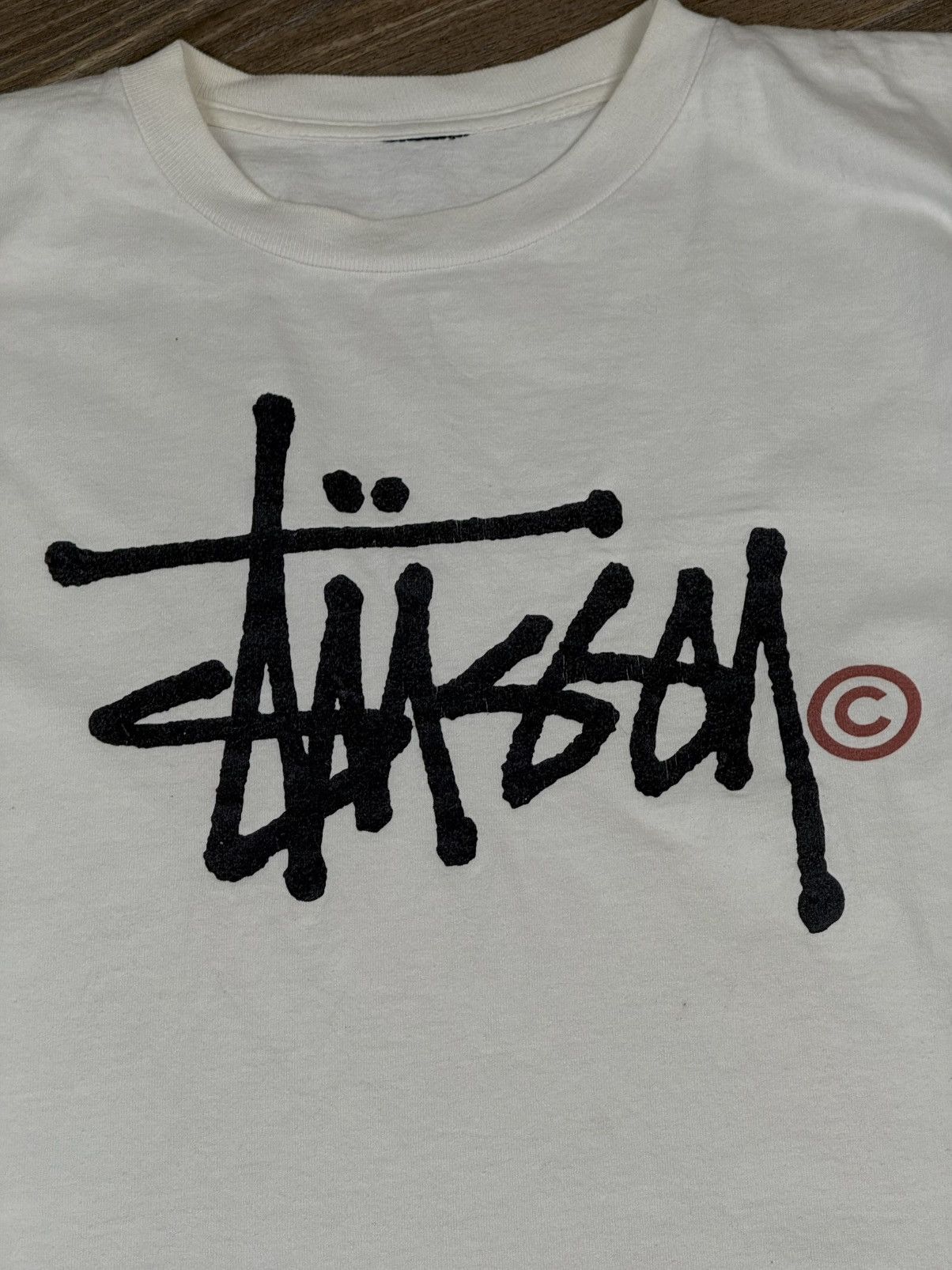 Stussy Vintage 90's Stussy Made in USA Big Logo Single Stitch Shirt Size US XL / EU 56 / 4 - 5 Thumbnail