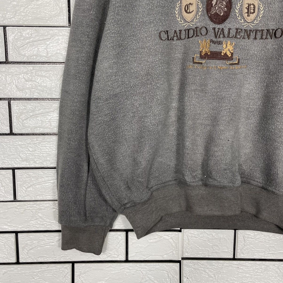 Other Claudio Valentino Paris Sweatshirt Size US M / EU 48-50 / 2 - 3 Thumbnail