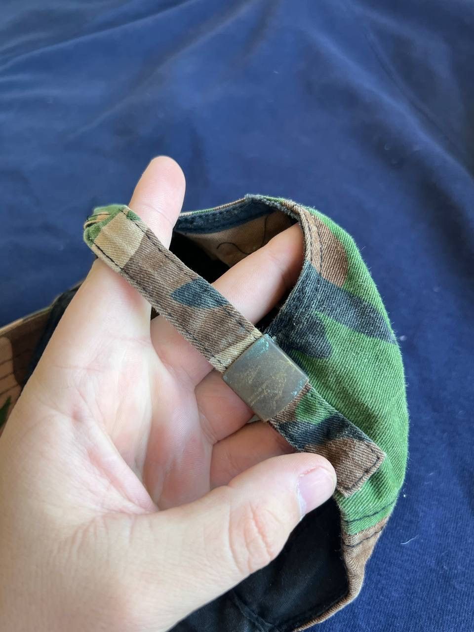 90s Vintage Stussy Camo Cap Hat Military Hats