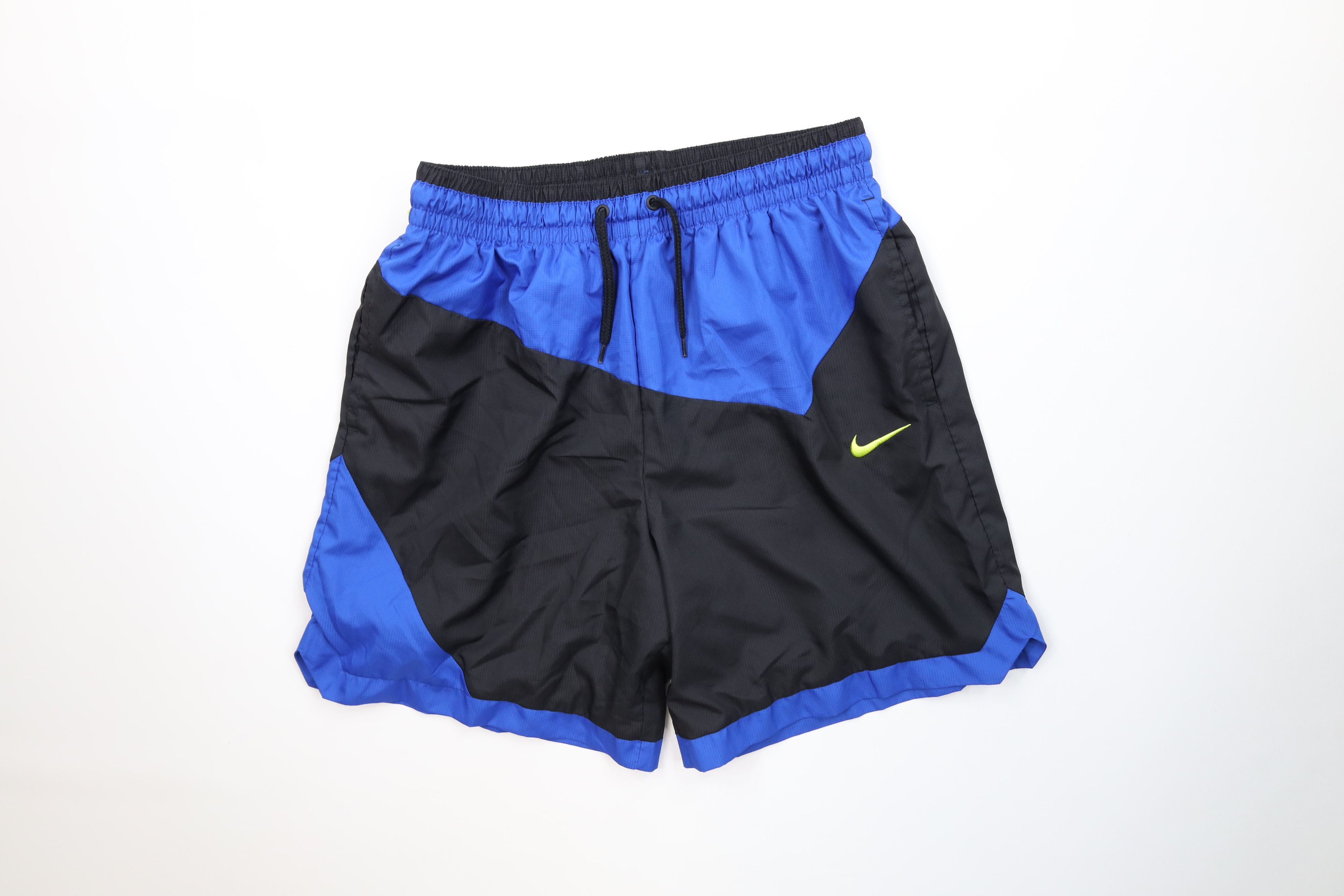 Nike Nike Block DNA Woven Lined Gym Basketball Shorts Black Blue Size US 32 / EU 48 - 1 Thumbnail