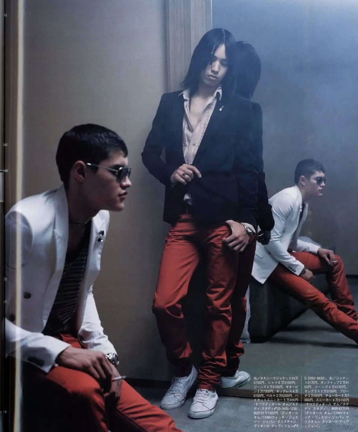 Dior × Hedi Slimane SS06 Dior Hedi Slimane Red Jeans Size US 30 / EU 46 - 1 Thumbnail