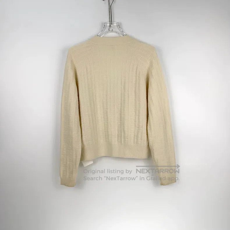 Hermes Hermes Off-white wool cardigan Size XS / US 0-2 / IT 36-38 - 4 Thumbnail