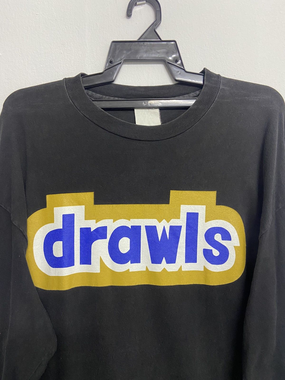 Hook-Ups Rare Vintage Drawls Skateboard Long Sleeve T-Shirt Size US XL / EU 56 / 4 - 2 Thumbnail
